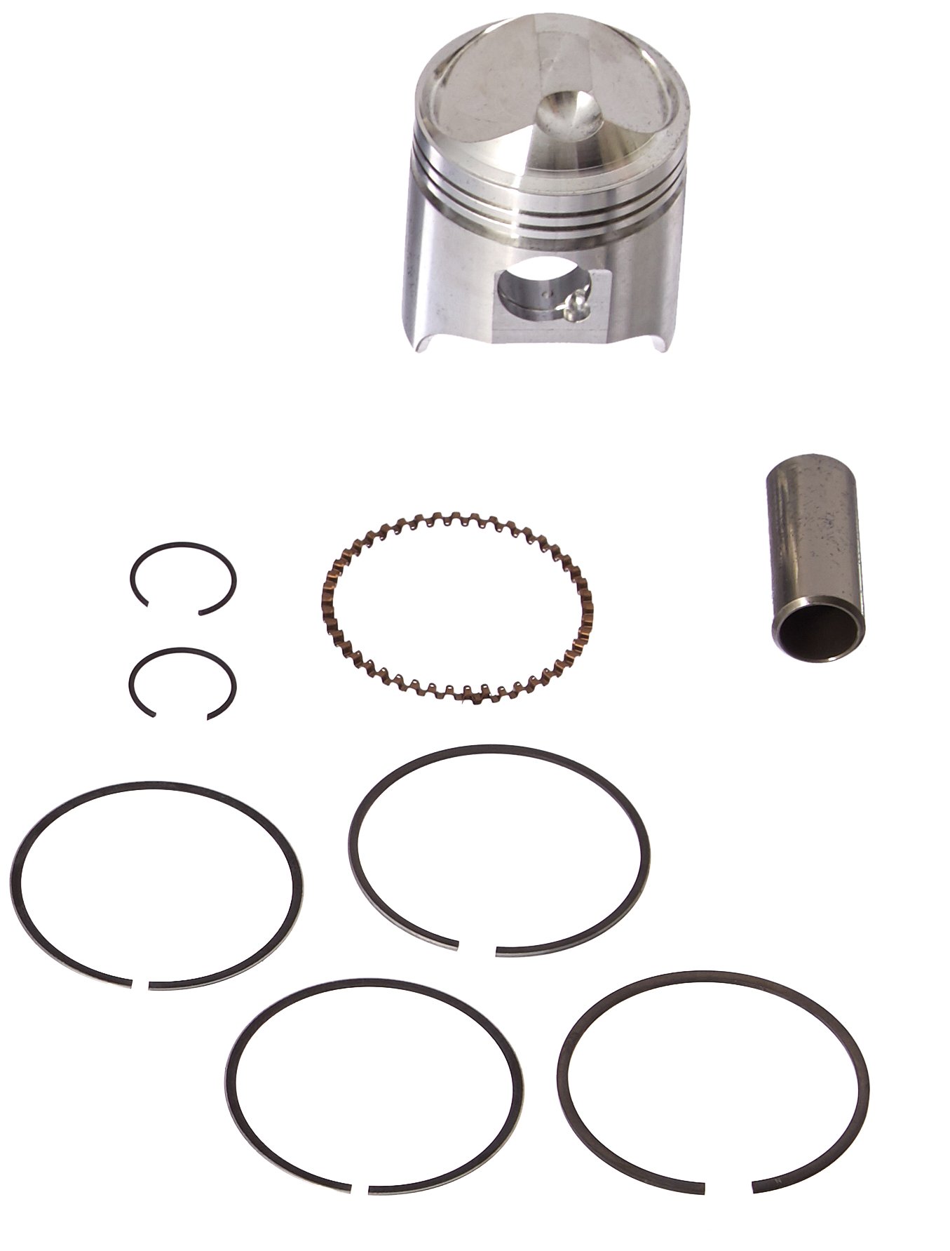 Wiseco 4828M03900 39.00mm 11:1 High Compression Piston Kit for Motorcycle Performance Upgrade - Perfect for Racing, Off-Road & Engine Rebuilds