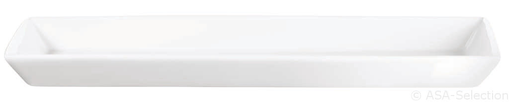 Asa Germany Large White Rectangular Serving Tray - Perfect for Dining, Entertaining, and Home Decor