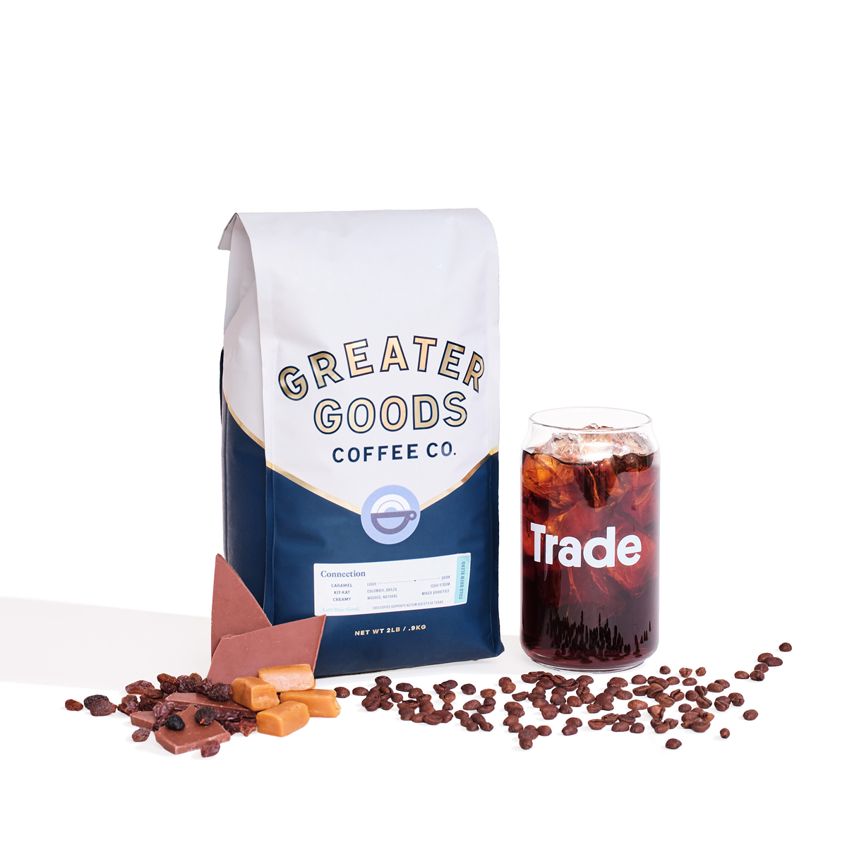 Premium Organic Cold Brew Coffee Blend - Smooth & Low Acid for Iced Coffee Lovers | Perfect for Home Brewing, Office & Outdoor Adventures