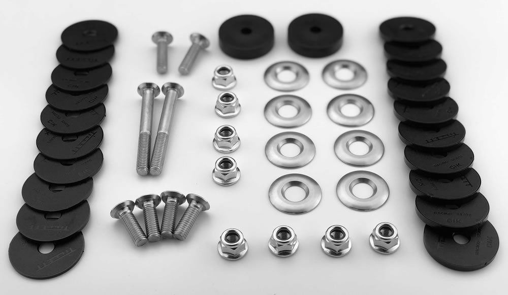 Tillet Special Low Profile Hardware Kit - High-Quality Fasteners for Automotive & Marine Applications - Perfect for DIY Projects and Professional Installations