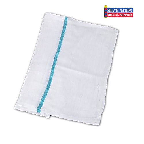 Premium Green Stripe Barber Towel - Soft & Absorbent Hair Cutting Cape for Salon & Home Use - Perfect for Stylists, Barbers & DIY Haircuts