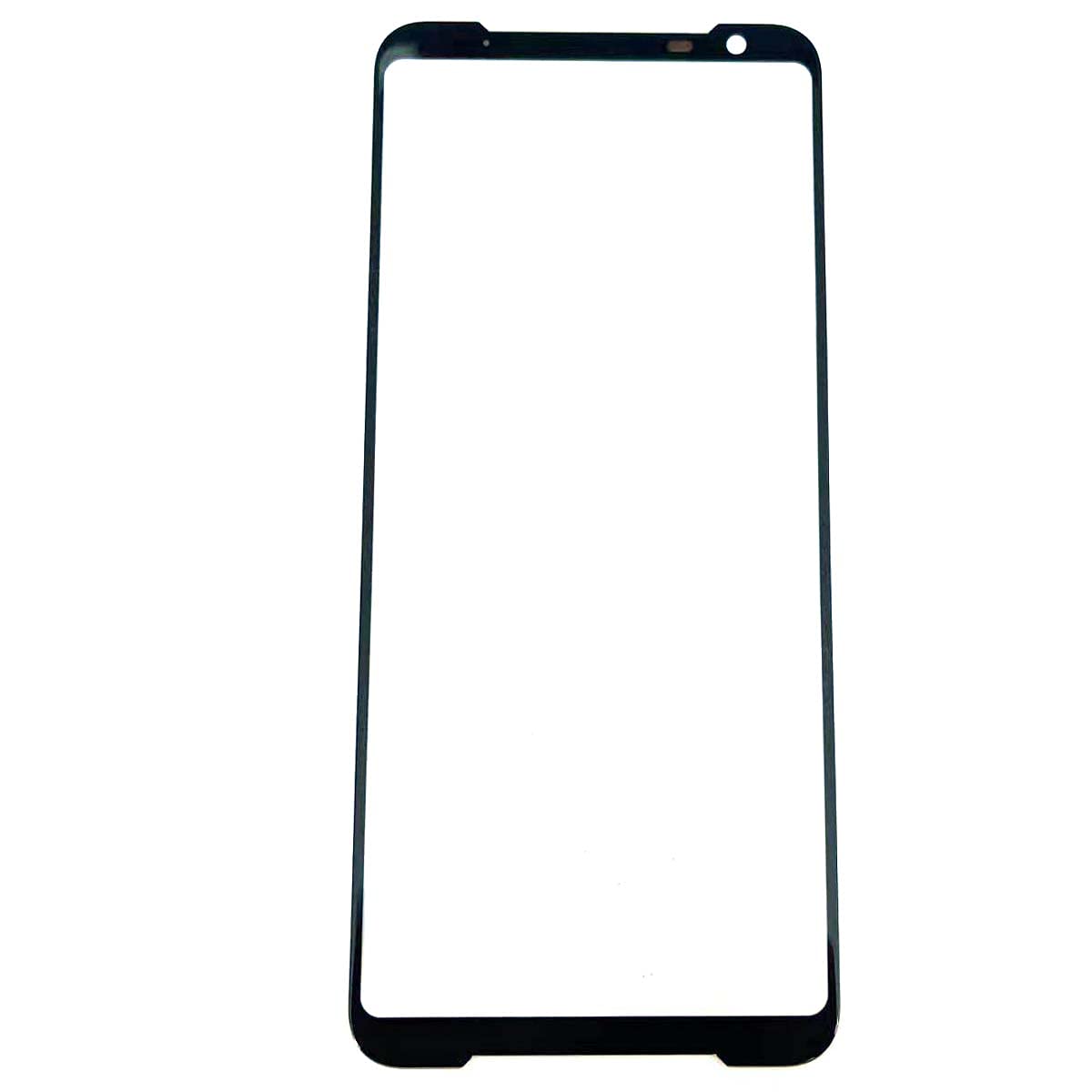 ASUS ROG Phone 3 ZS661KS Front Top Glass Panel Replacement with Opening Tool - Black | Compatible with ASUS ROG Phone 3 | DIY Repair Kit for Cracked/Damaged Screen | Perfect for Gaming Phone Screen Replacement