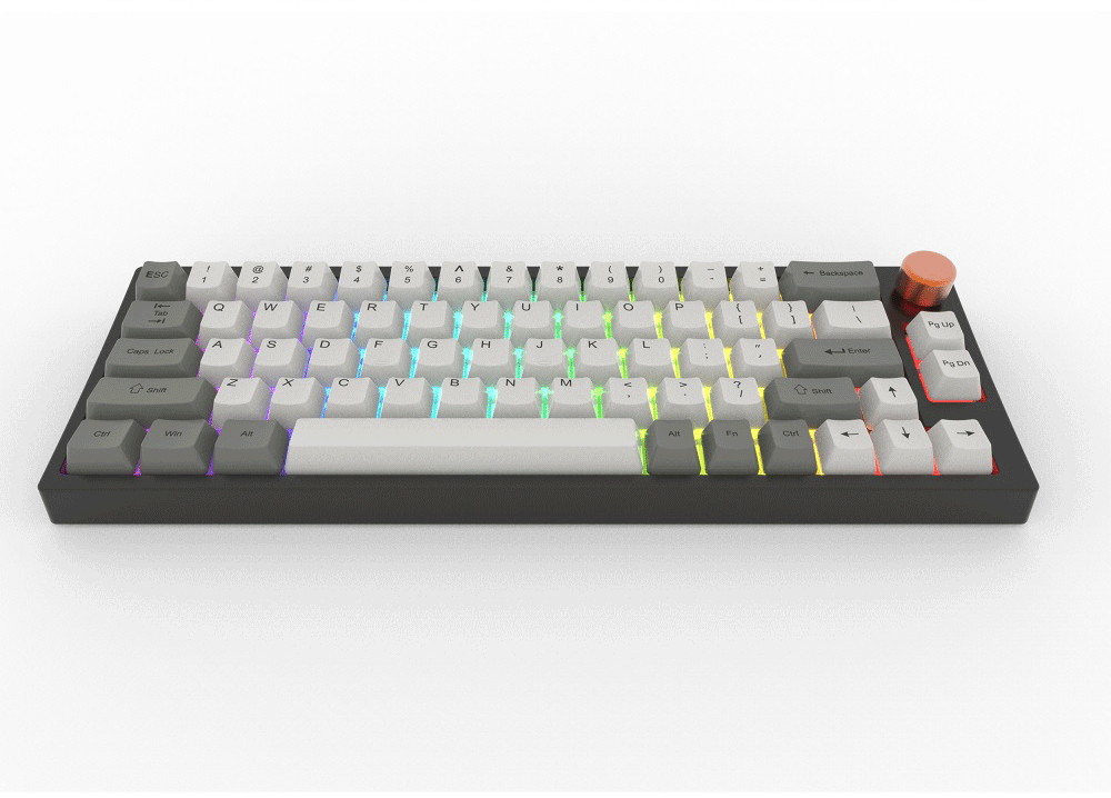Dukharo VN66 60% Hot-Swap Mechanical Keyboard Barebone DIY Kit for Gaming & Typing - Compact Custom Keyboard for PC, Mac, Linux (Ideal for Home Office, Gaming Setup & Programming Workstation)