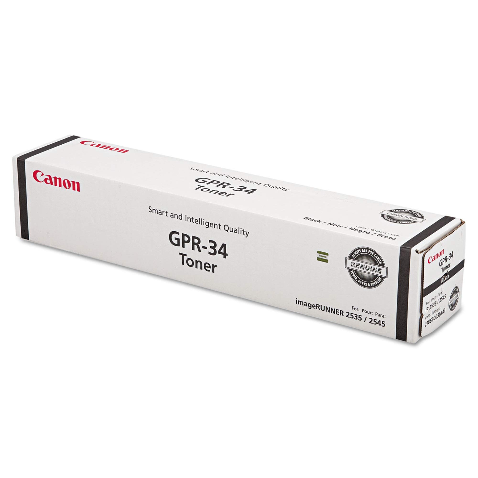 Original Toner Cartridge CNM2786B003AA / 2786B003AA Compatible with GPR-34 Printer - High Yield Replacement for Office & Home Printing Needs