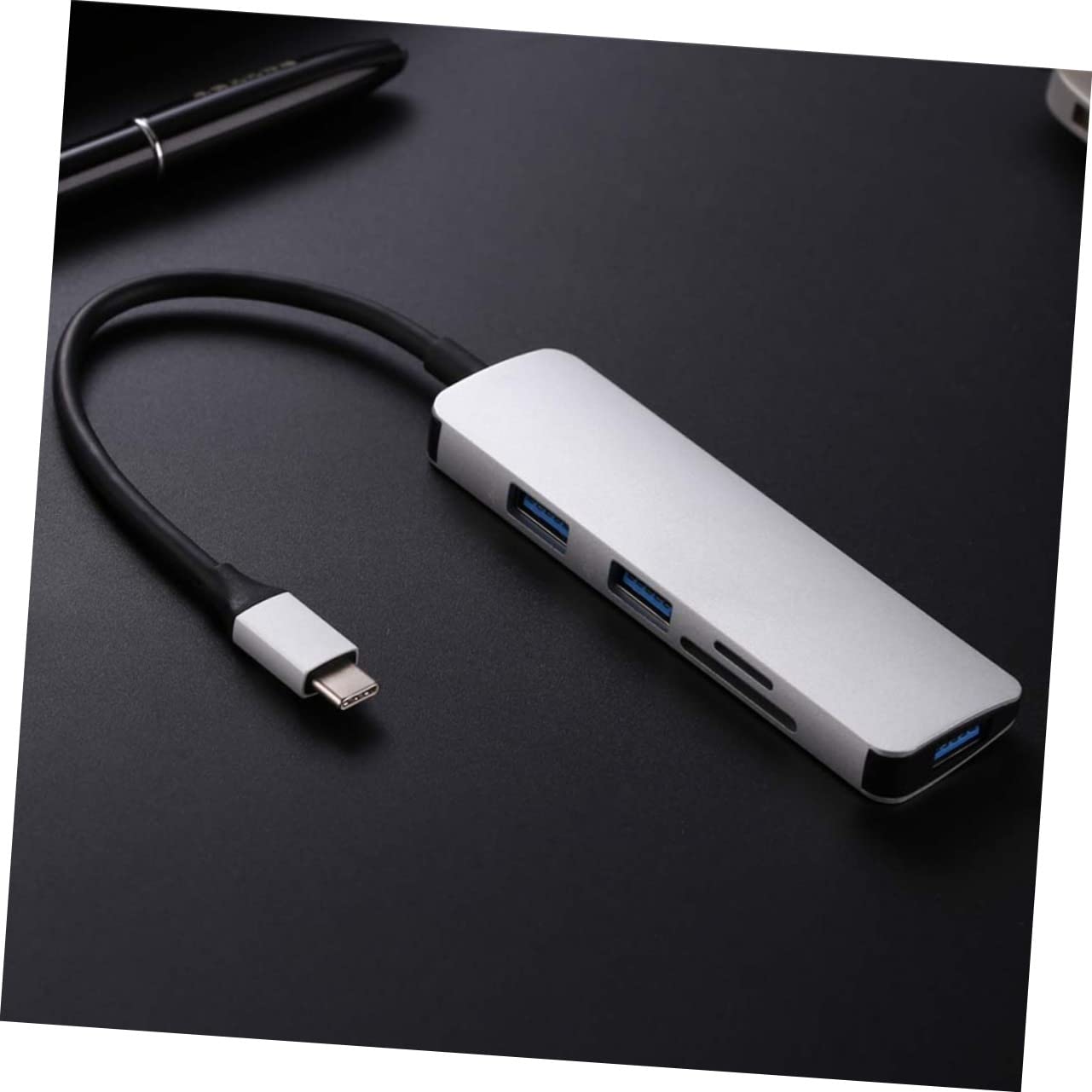 Homoyoyo 3-Pack USB C Hub with 5-in-1 Multi-Port Adapter - USB 3.0, USB-C Reader, Ethernet Port, USB A Hub for Laptop, MacBook, PC - Perfect for Home Office, Travel & Remote Work