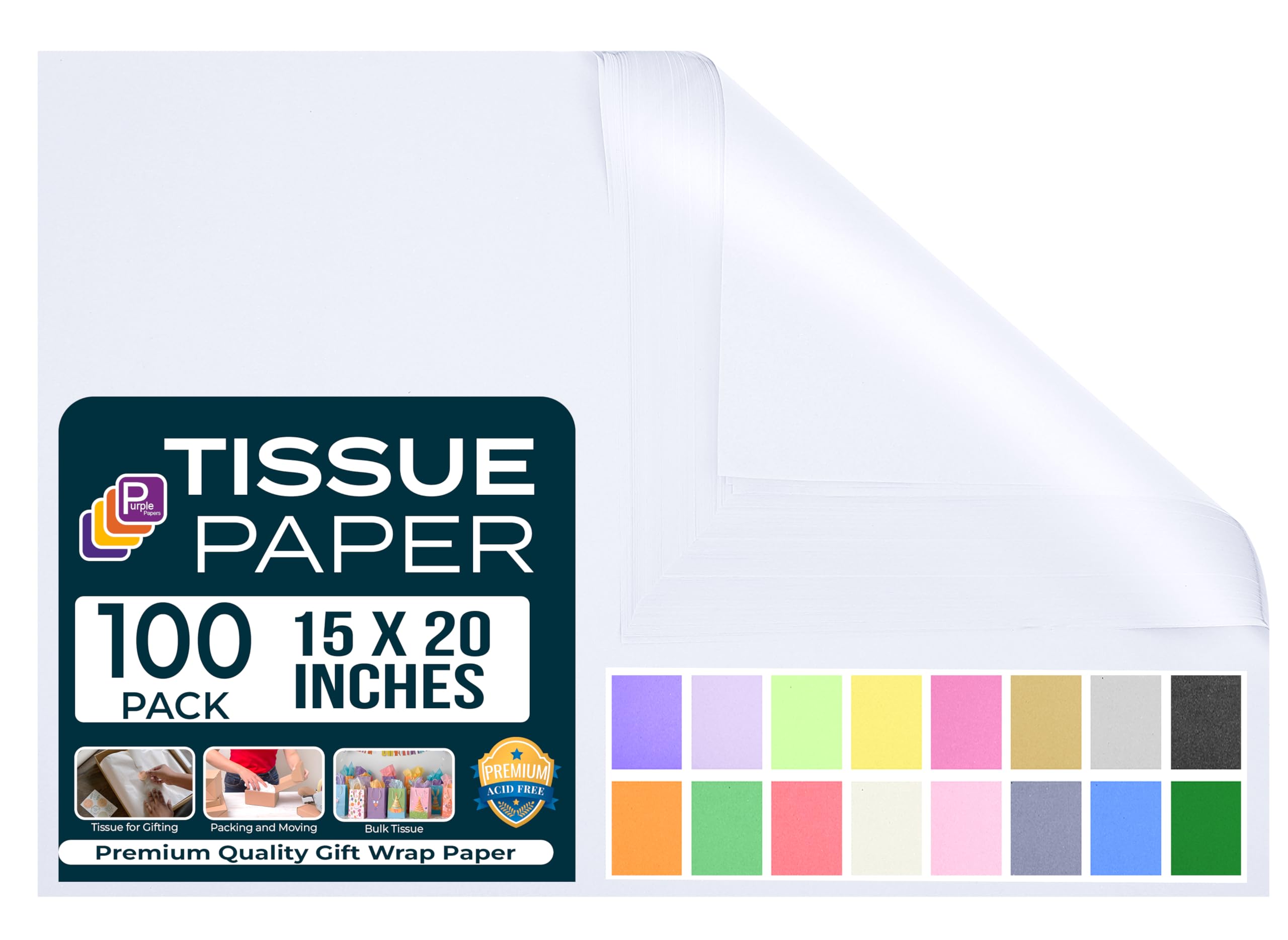 The Magic of Premium White Tissue Paper: A Story of Elegance and Creativity