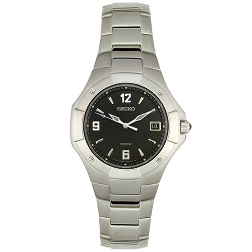 Seiko Men's SGEA41 Stainless Steel Watch - Classic Analog Dress Watch for Business, Casual & Formal Occasions