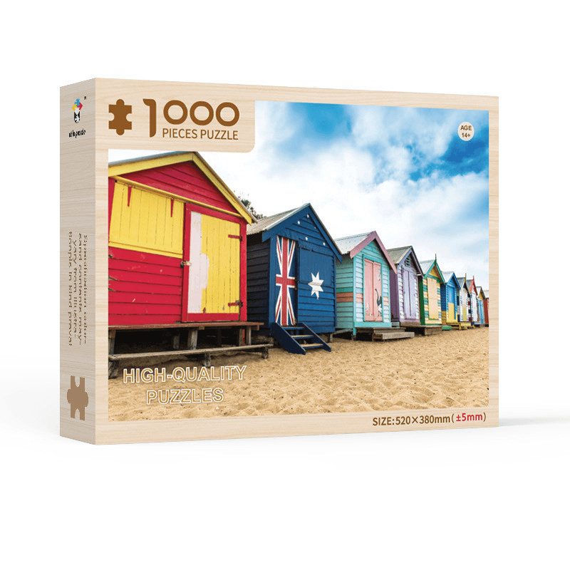 1000 Piece Adult Jigsaw Puzzle - Challenging & Relaxing Brain Teaser for Stress Relief, Home Decor & Family Game Night