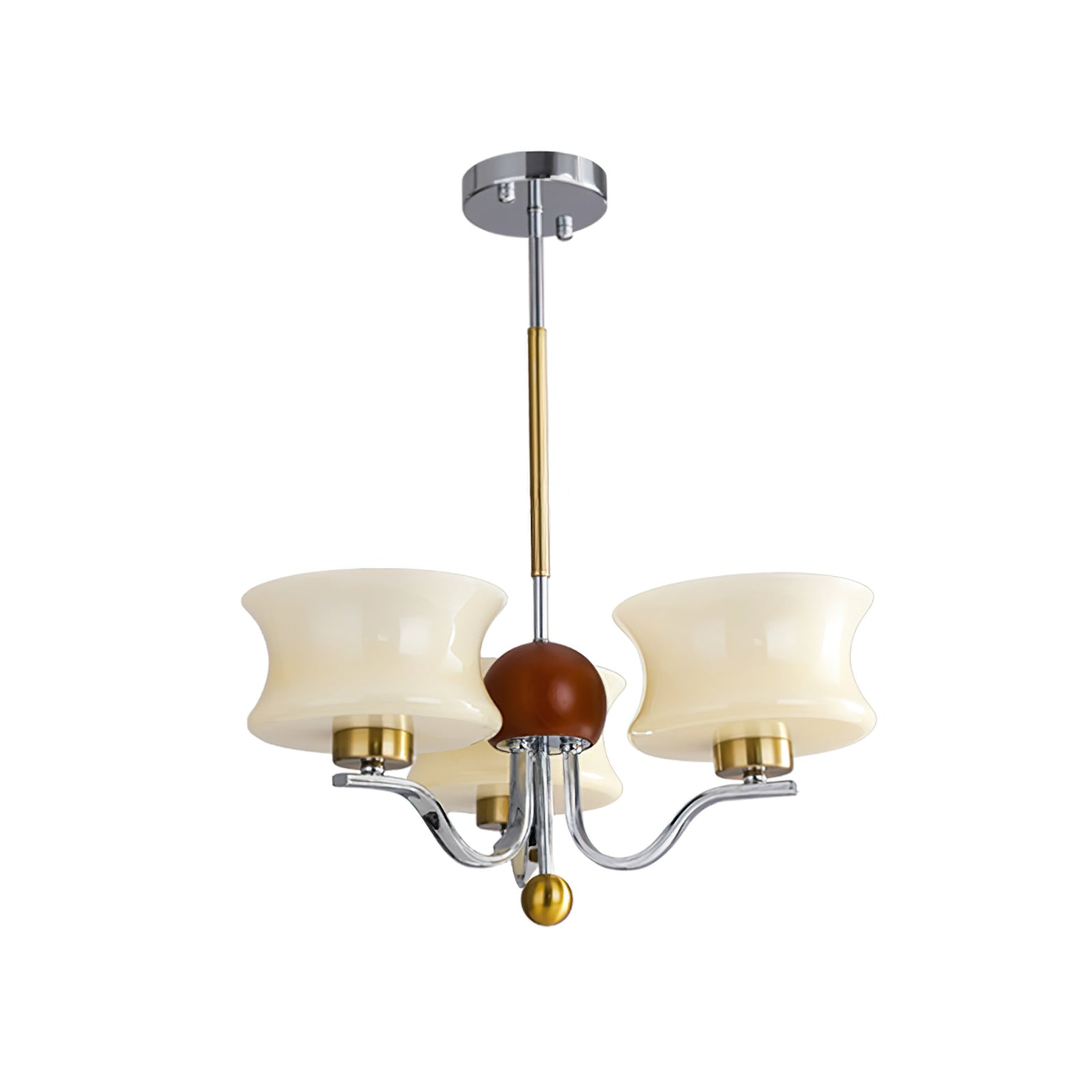 Anath Modern Chandelier - Elegant Crystal Ceiling Light Fixture for Dining Room, Living Room, Bedroom | Perfect for Home Decor, Wedding & Party Lighting