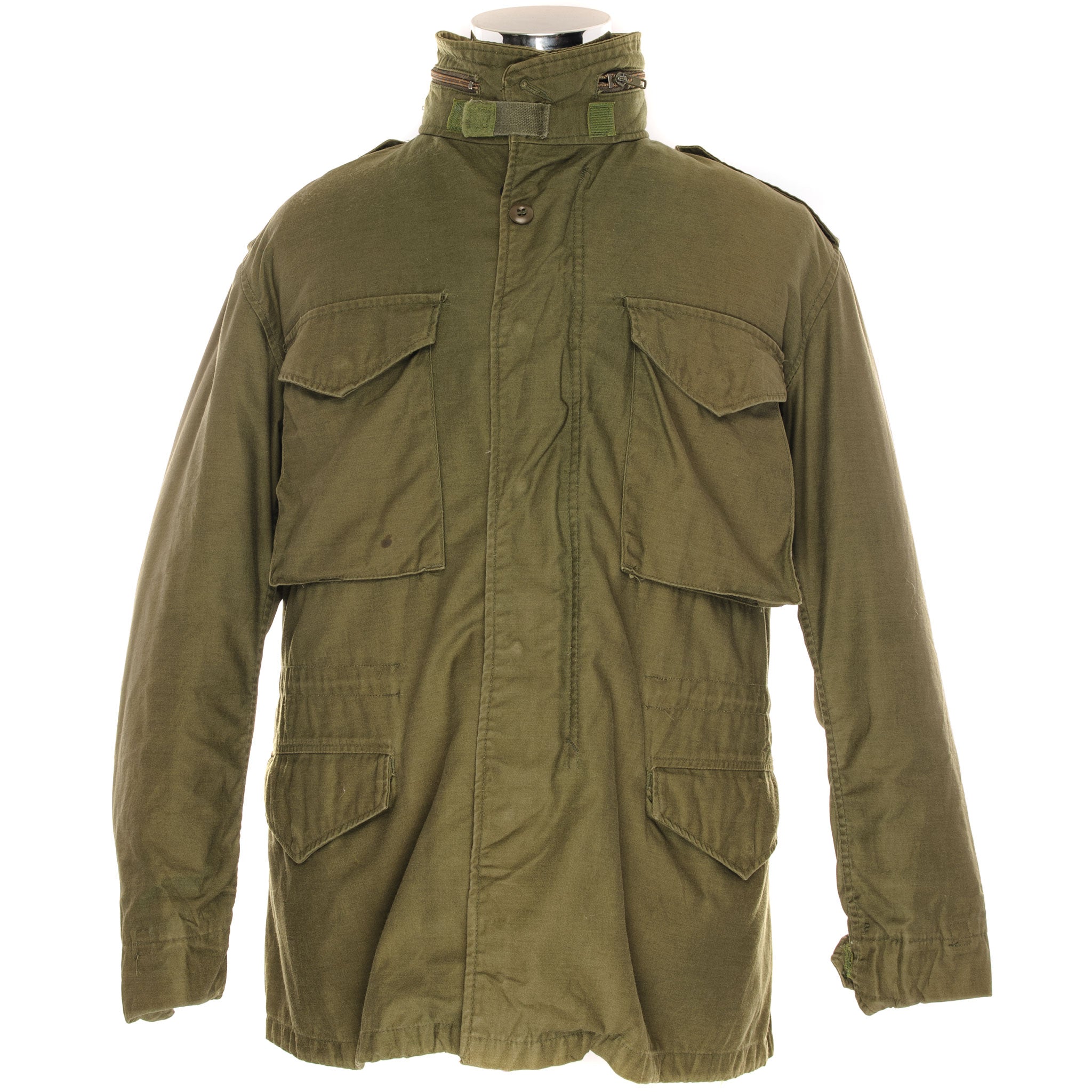 Vintage US Army M65 Field Jacket - 1983 Military Surplus Coat, Medium Regular Size - Perfect for Outdoor Adventures, Camping & Vintage Fashion