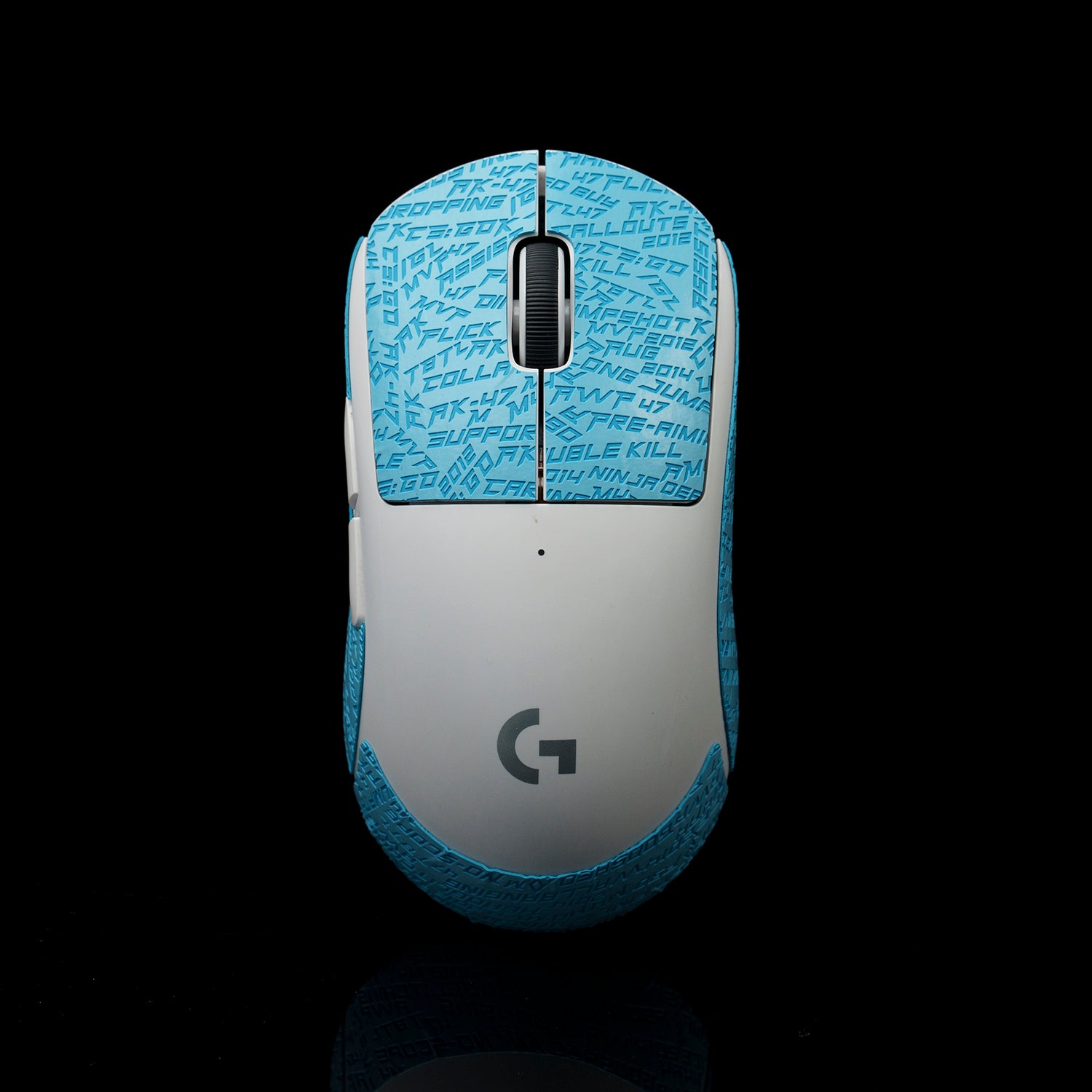 BT.L Mouse Grip V4 for Logitech G Pro X Superlight & Superlight 2 - Sky Blue | Non-Slip Gaming Grip Tape for Enhanced Control | Perfect for FPS, MOBA & Esports Tournaments