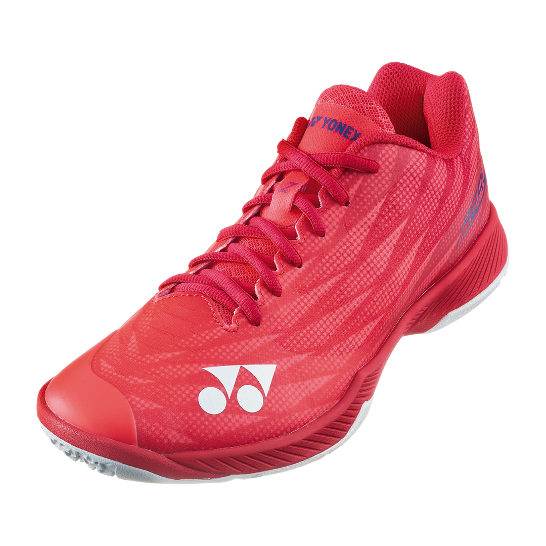 Yonex Power Cushion AERUS Z2 Men's Badminton Shoes [Ruby Red] - Lightweight Cushioning for Competitive Play & Indoor Sports