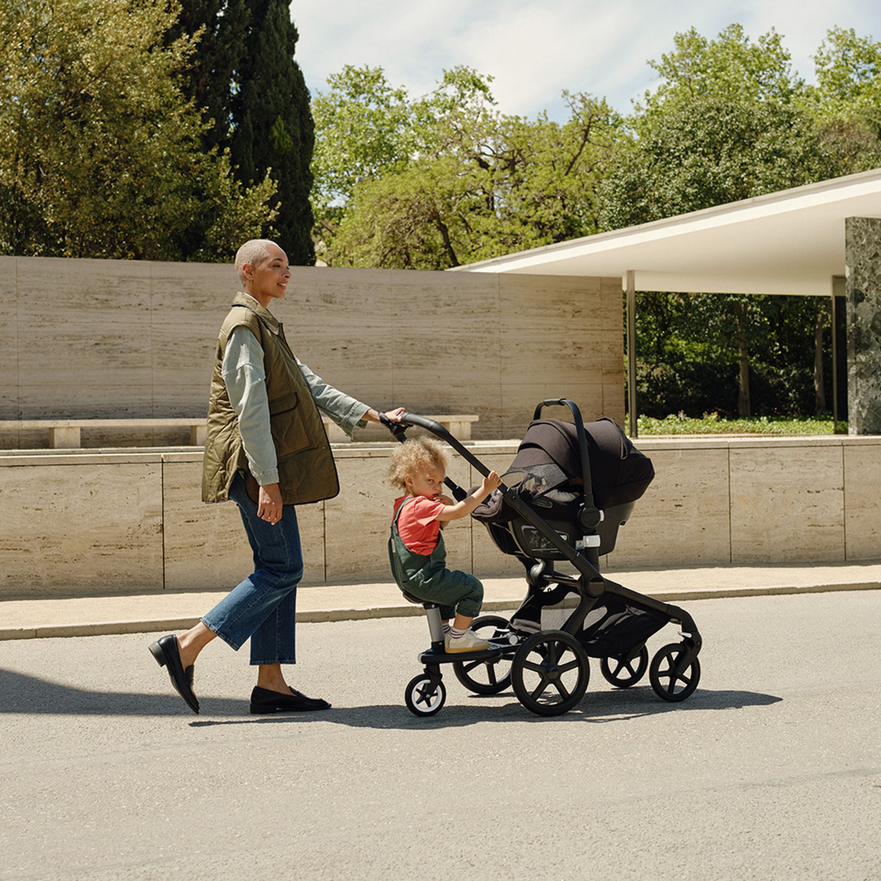 Bugaboo Comfort Wheeled Board - Universal Stroller Accessory for Easy Travel with Kids | Perfect for City Walks, Shopping & Family Outings