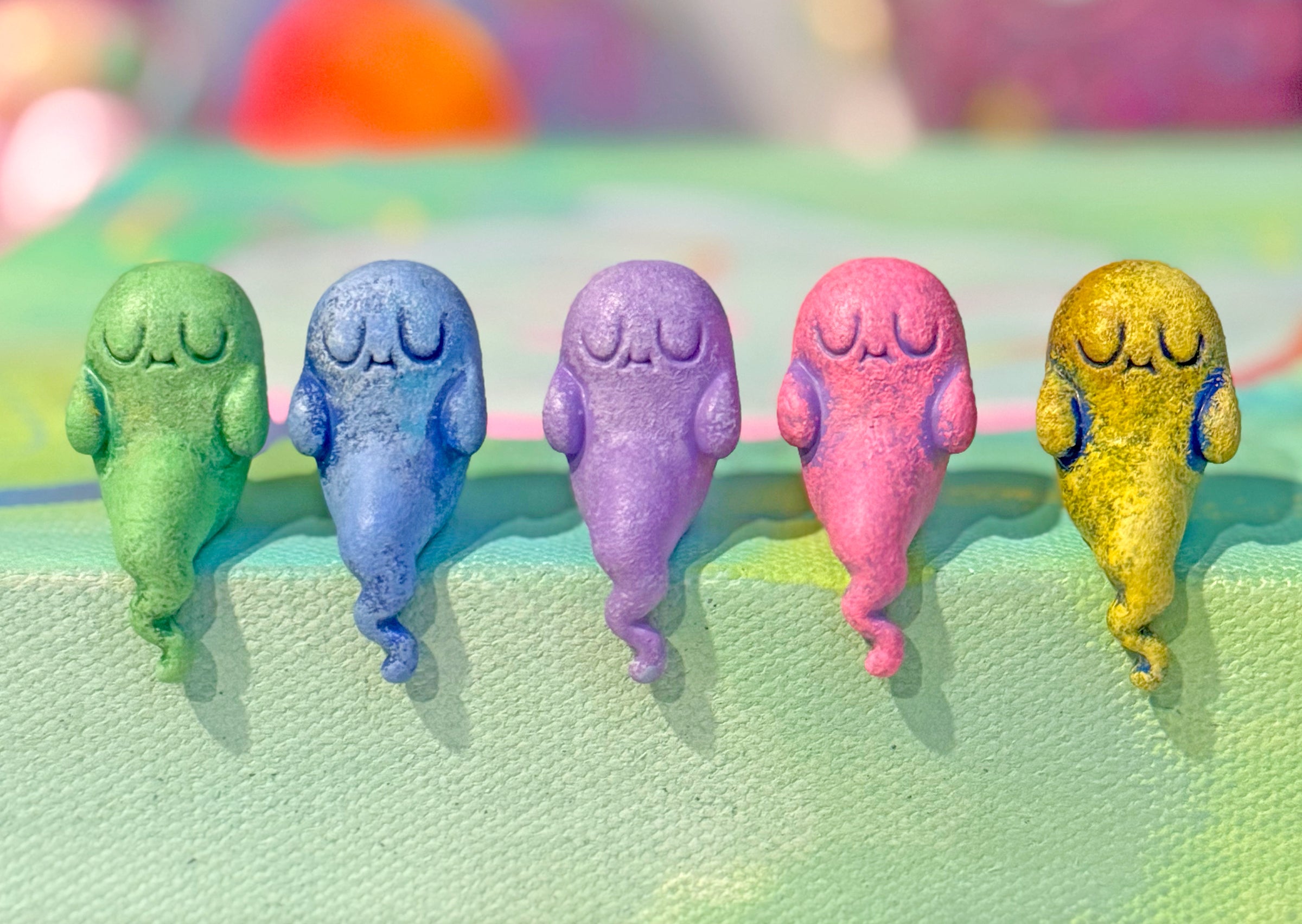 Little Scribbles, Big Dreams - Aughostus Minis by Mumbot | Miniature Art Supplies for Creative Kids | Perfect for School Projects & Home Crafting