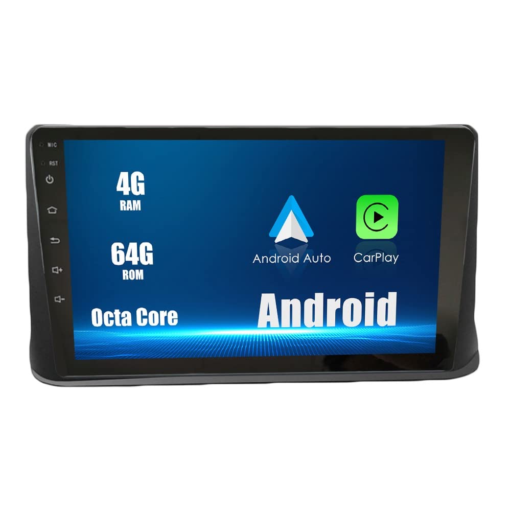 Android 10 Car Stereo with GPS Navigation - 2.5D Touch Screen Multimedia Player for 2018 TATA NEXON RHD Models | Bluetooth, FM Radio, Hands-Free Calling | Perfect for Commuting & Road Trips