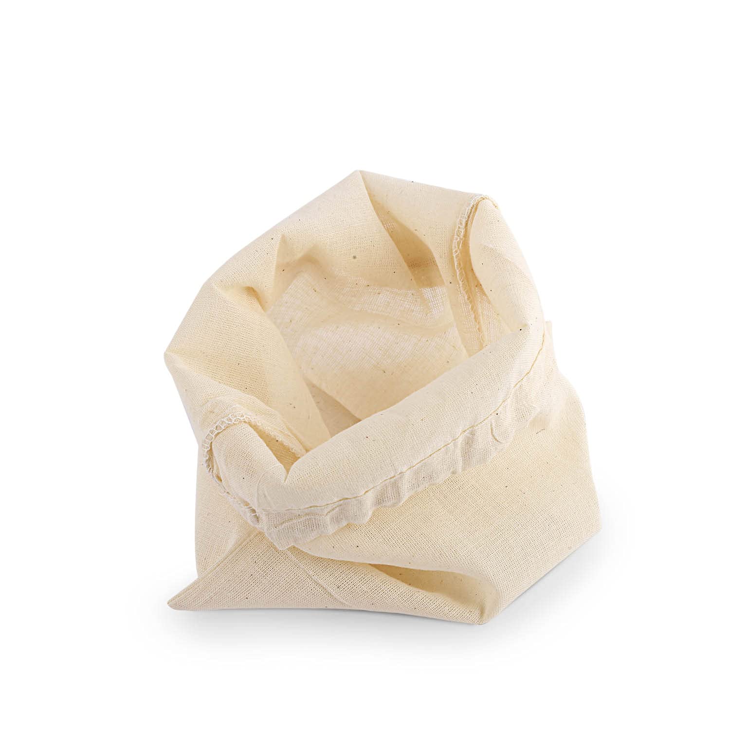 Oreayu 12 Pack Cotton Drawstring Potli Bags - Reusable Kitchen Storage Bags, Eco-Friendly Non-Plastic Spice & Masala Pouches (7x5 Inches, White) - Perfect for Organizing Spices, Tea, Herbs & Small Items