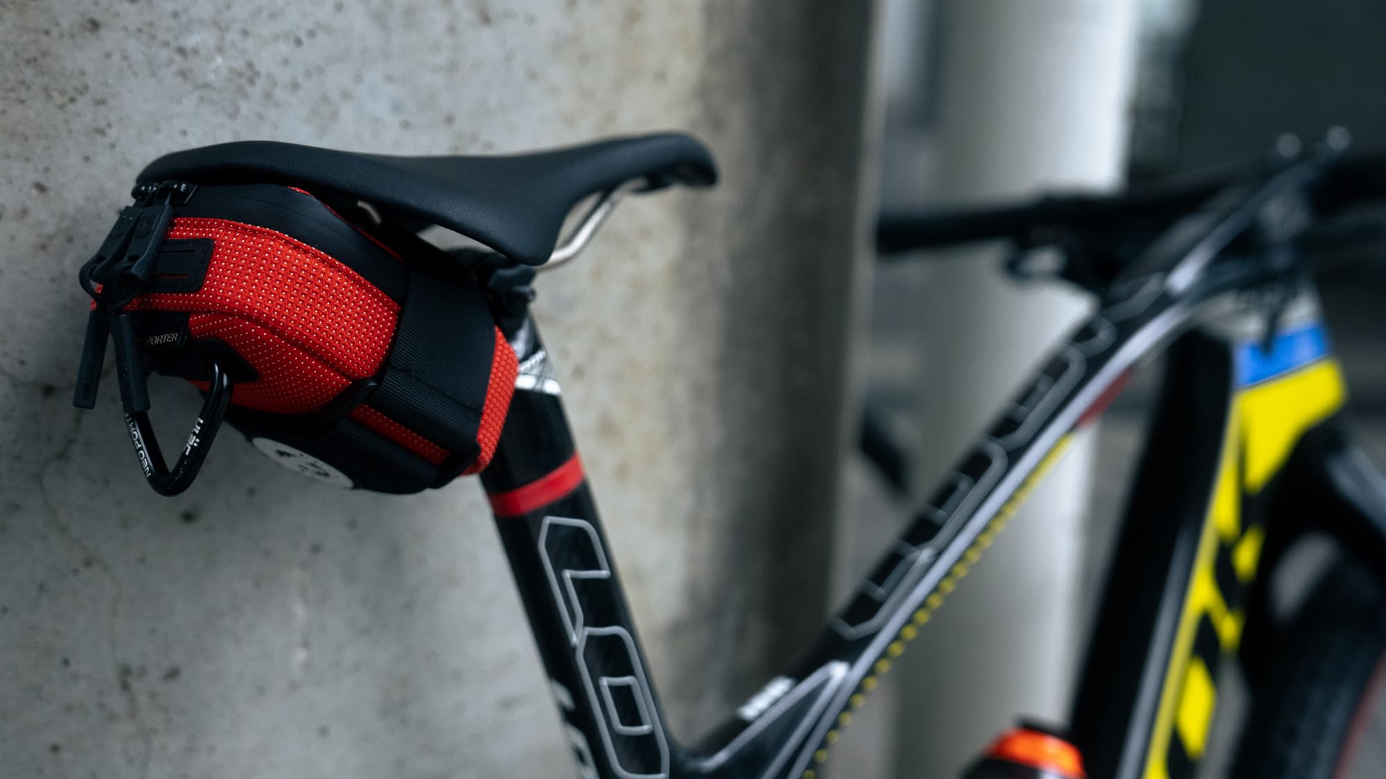 Waterproof NEO PORTER RADTAIL Bike Saddle Bag - Under Seat Bicycle Pouch for Cycling Accessories Storage - Perfect for Road Bikes, Mountain Bikes & Commuting