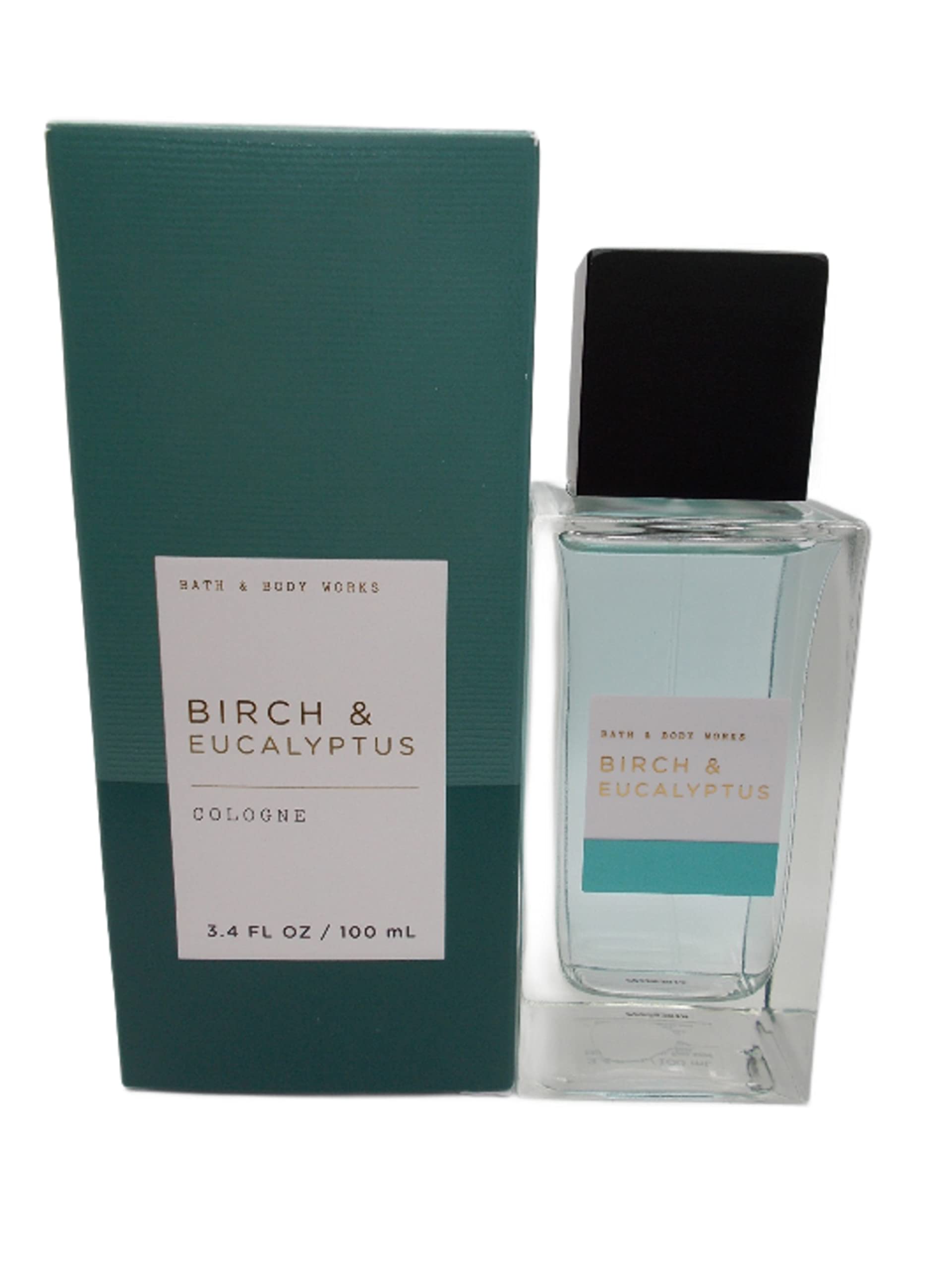 Bath & Body Works Birch & Eucalyptus Cologne for Men - 3.4 Fl Oz Fresh & Woody Fragrance - Long Lasting Aftershave & Daily Cologne - Perfect for Work, Date Night & Special Occasions