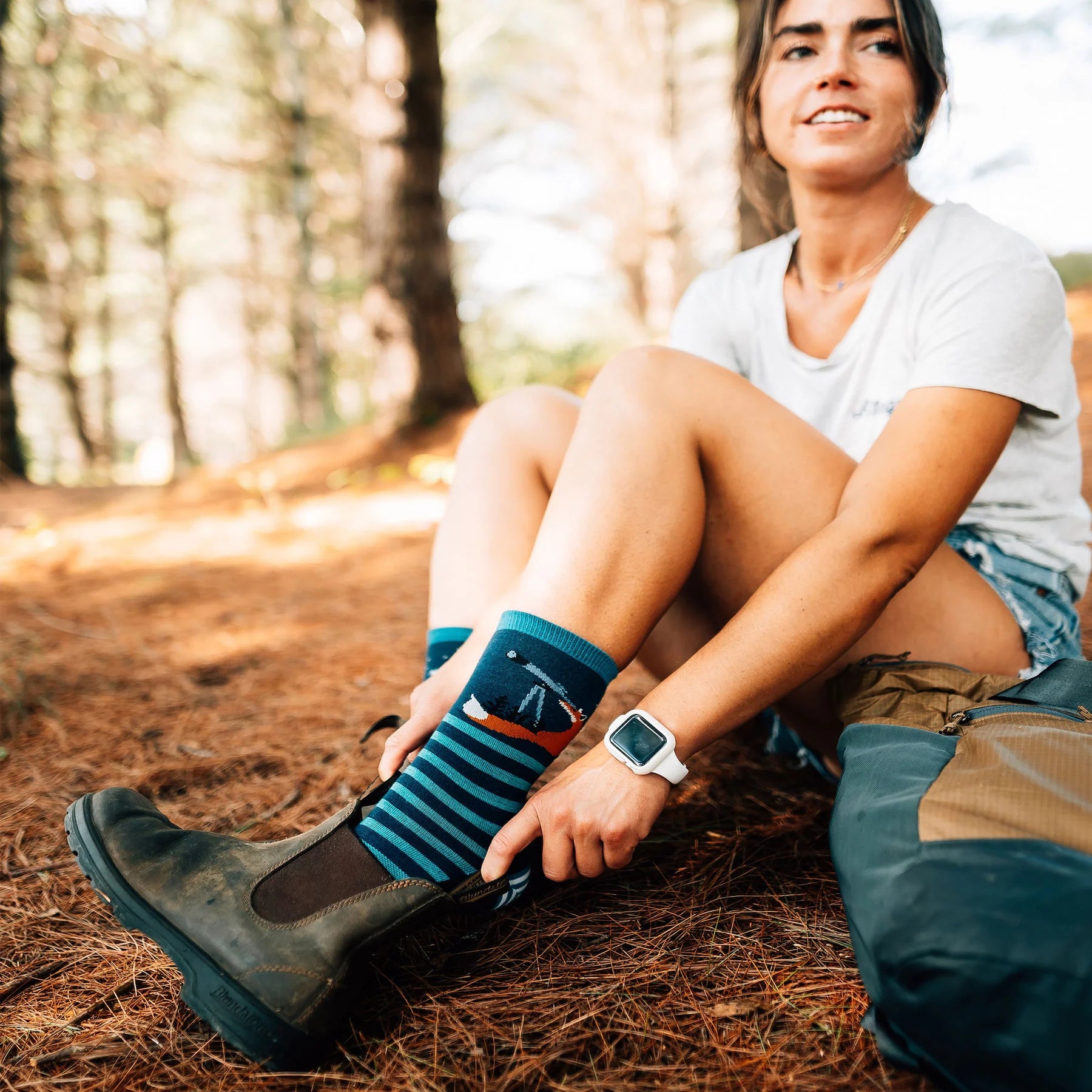 Animal Haus Crew Lightweight Lifestyle Socks for Women - D6037W - Comfortable Casual Socks for Everyday Wear, Workouts, and Lounging at Home