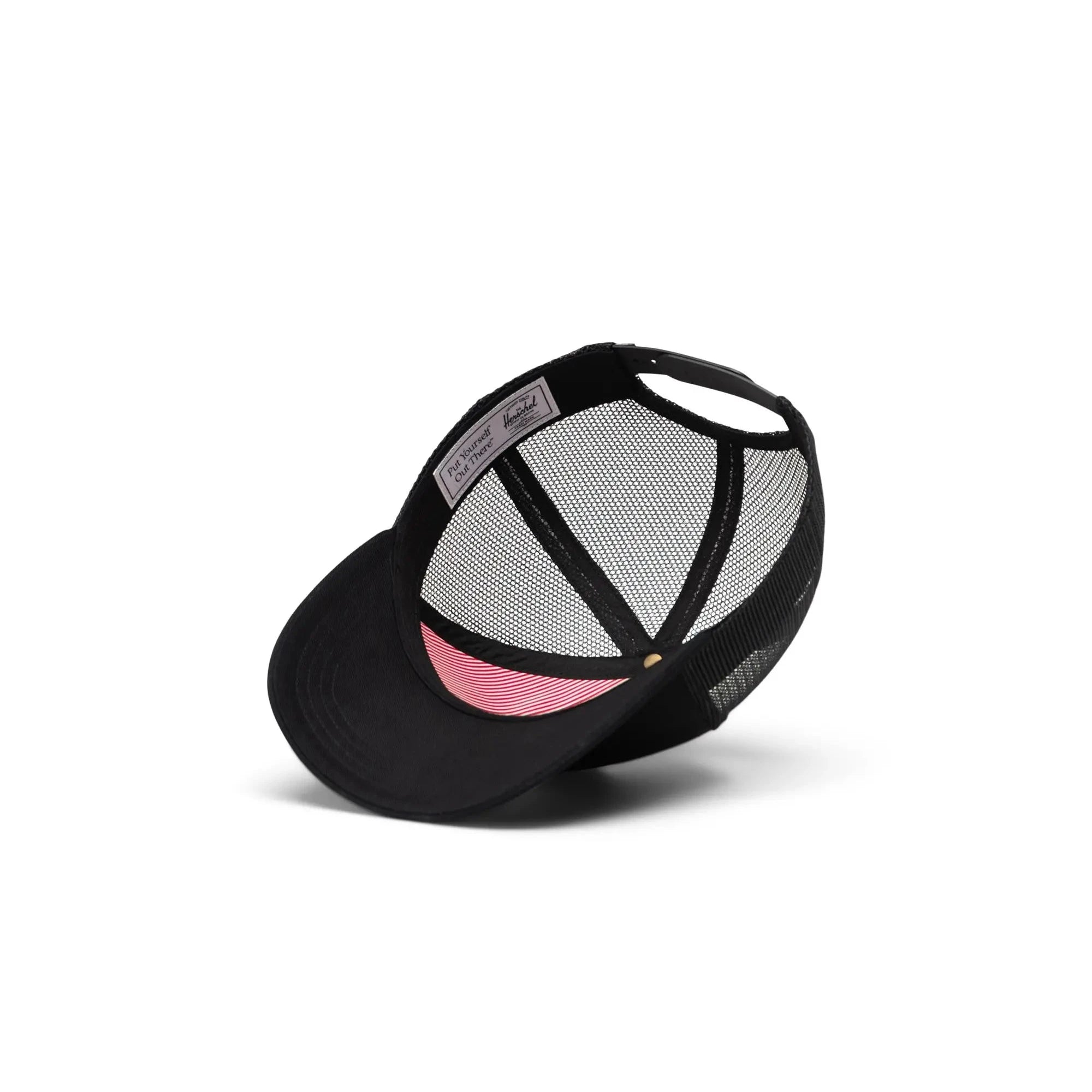 Herschel Black Cotton Cap for Kids 3-7 Years - Stylish Sun Hat for Outdoor Play, Beach & Summer Activities