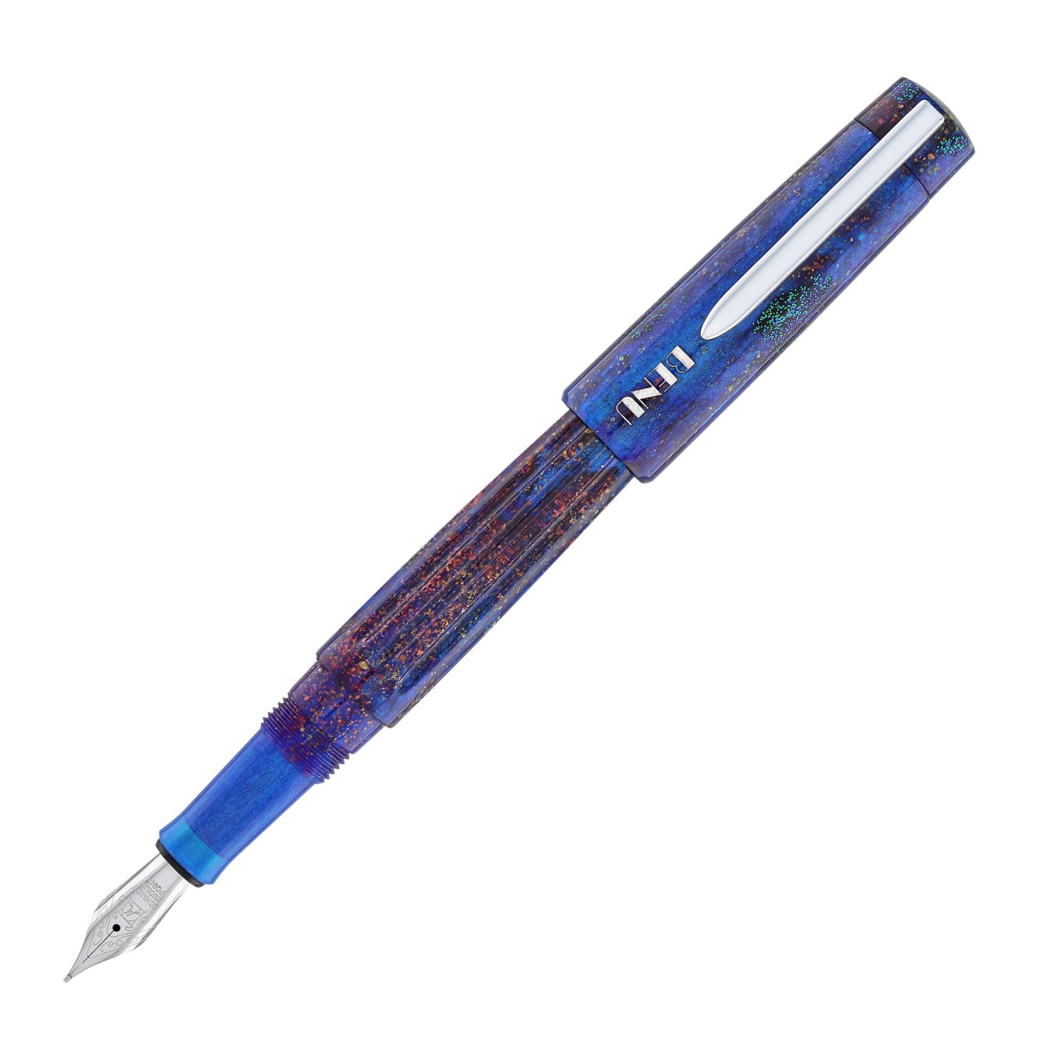 Benu DailyMate Collection Fountain Pen - Premium Writing Instrument for Smooth Ink Flow, Elegant Design in Lively Tuesday Color - Perfect for Journaling, Note Taking & Gift Giving
