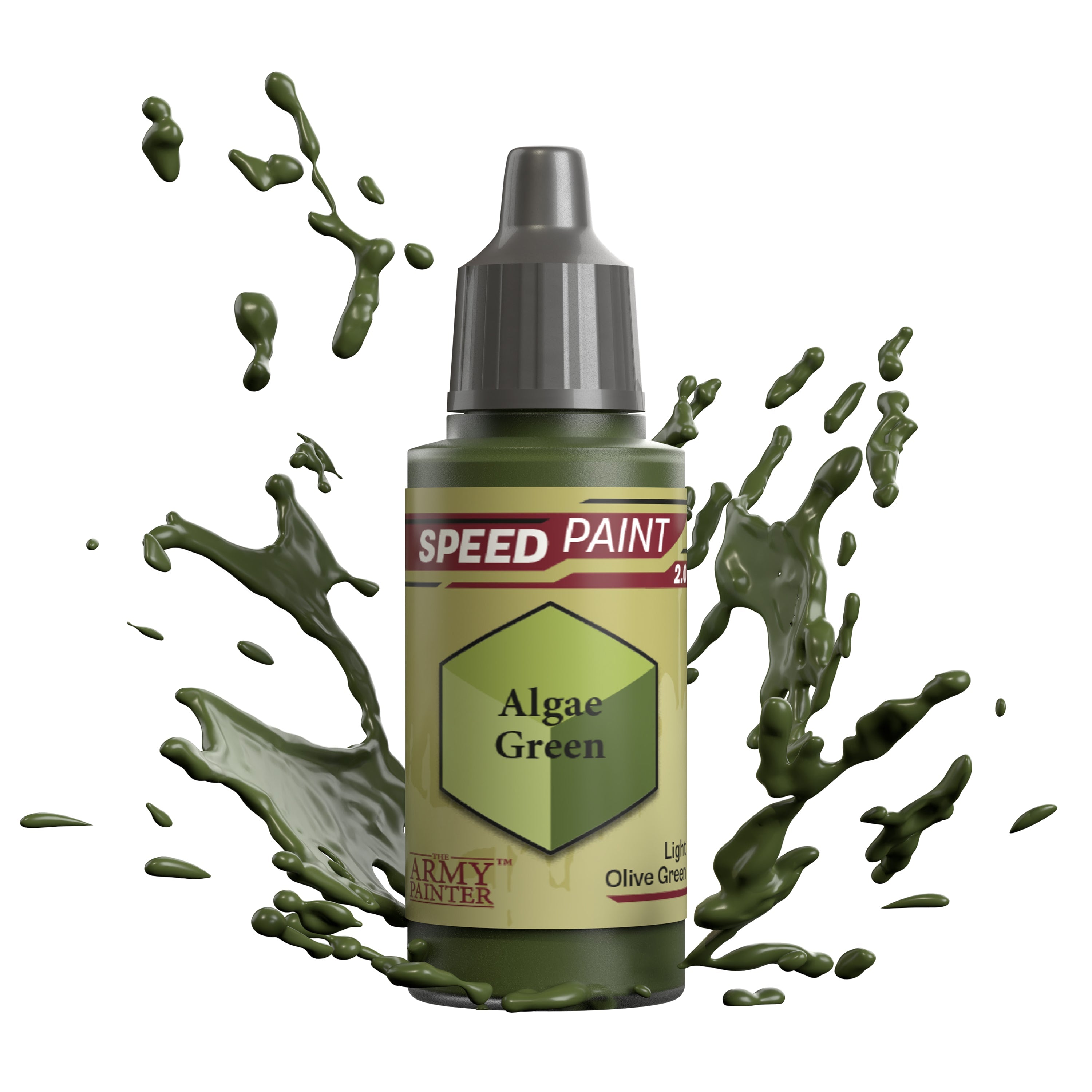 Speedpaint Algae Green - Fast-Drying Acrylic Paint for Miniatures, Models & DIY Crafts - Perfect for Warhammer, D&D & Tabletop Gaming