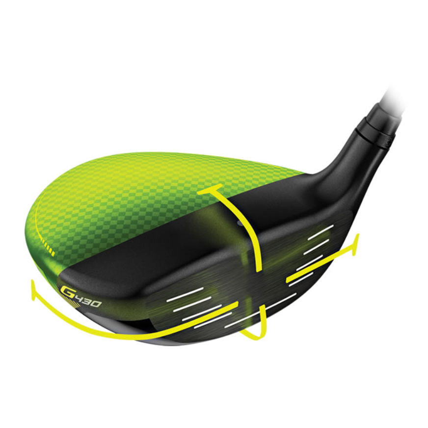 Ping G430 SFT Fairway Wood for Left Hand Golfers - High Performance Golf Club for Long Distance Shots | Perfect for Tee Shots and Fairway Play