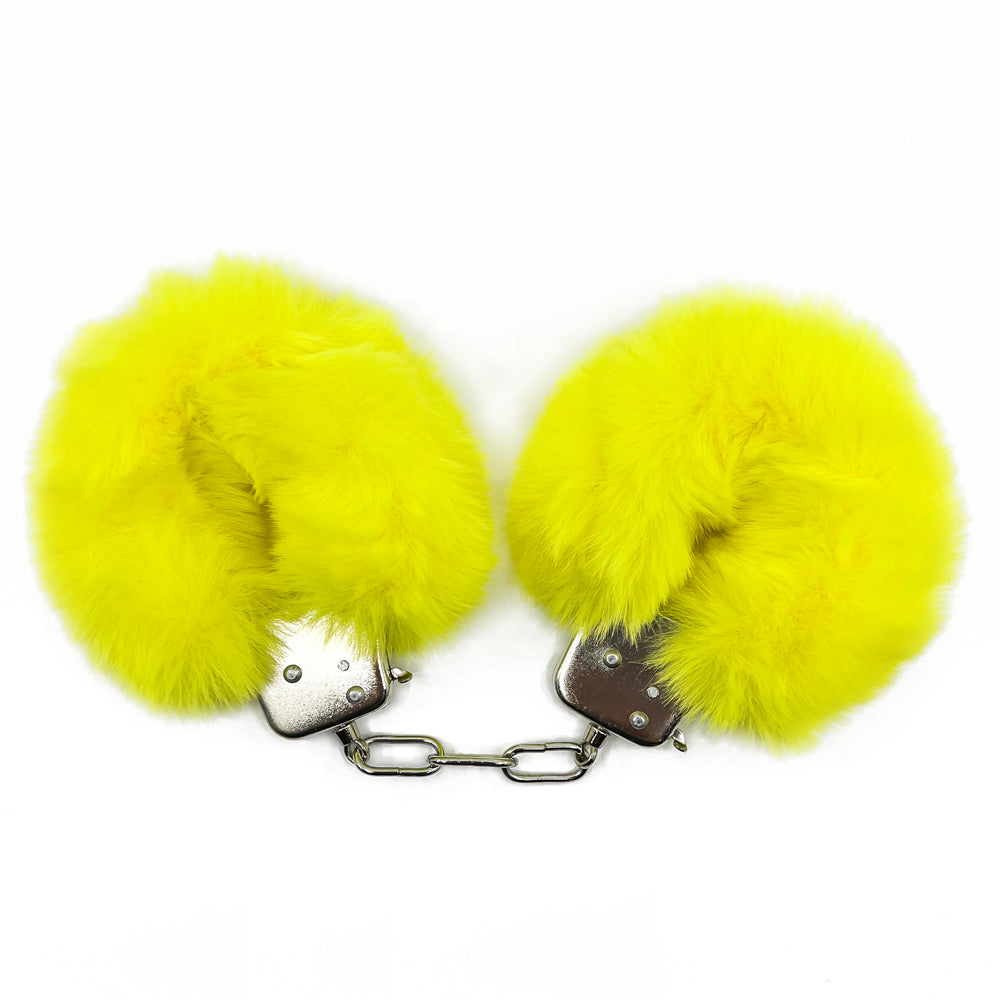 Soft Fluffy Handcuffs for Couples - Fun & Playful Accessories for Role Play, Bondage, and BDSM - Perfect for Valentine's Day, Anniversary, or Romantic Nights