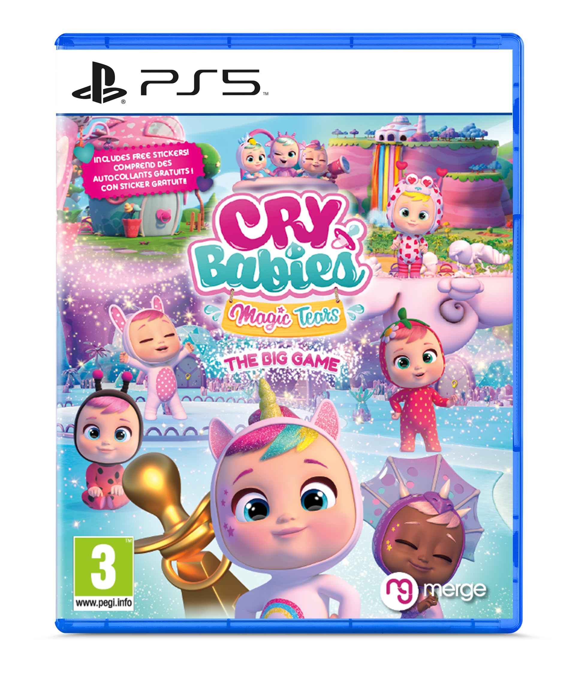 Cry Babies Magic Tears The Big Game for Playstation 5 - Fun Interactive Adventure Game for Kids & Family Game Night