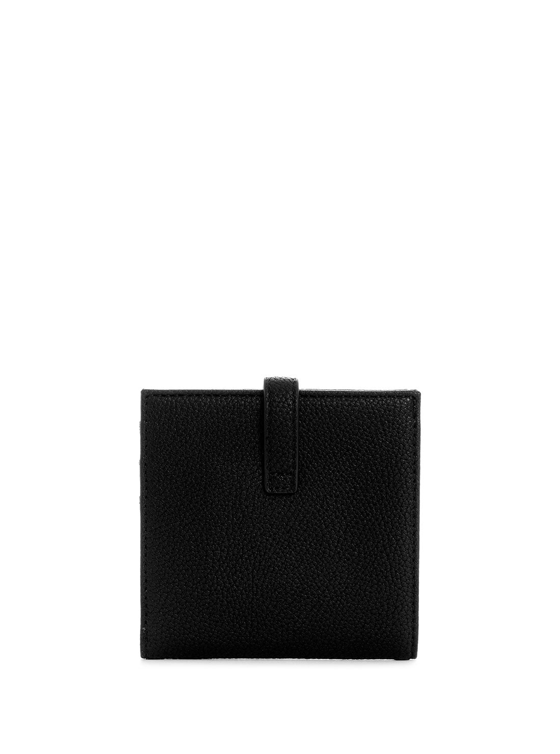 Black Laurel Small Card Case - Slim RFID Blocking Leather Wallet for Men & Women | Perfect for Travel, Business & Everyday Use