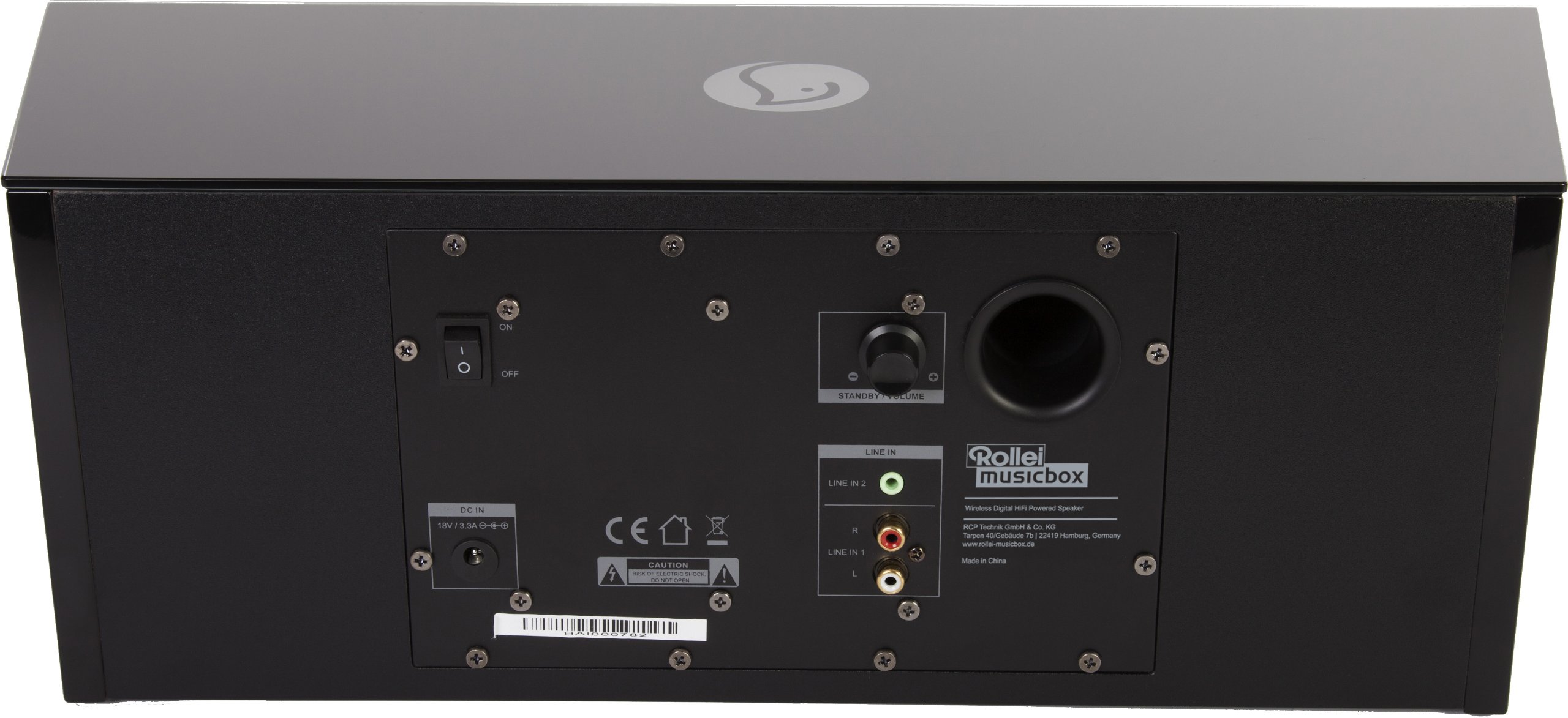 Rollei Superbox Wireless & Wired Bluetooth Speaker with Powerful Subwoofer - 60W RMS, Mains Powered - Perfect for Home Parties, Outdoor Gatherings & Music Lovers
