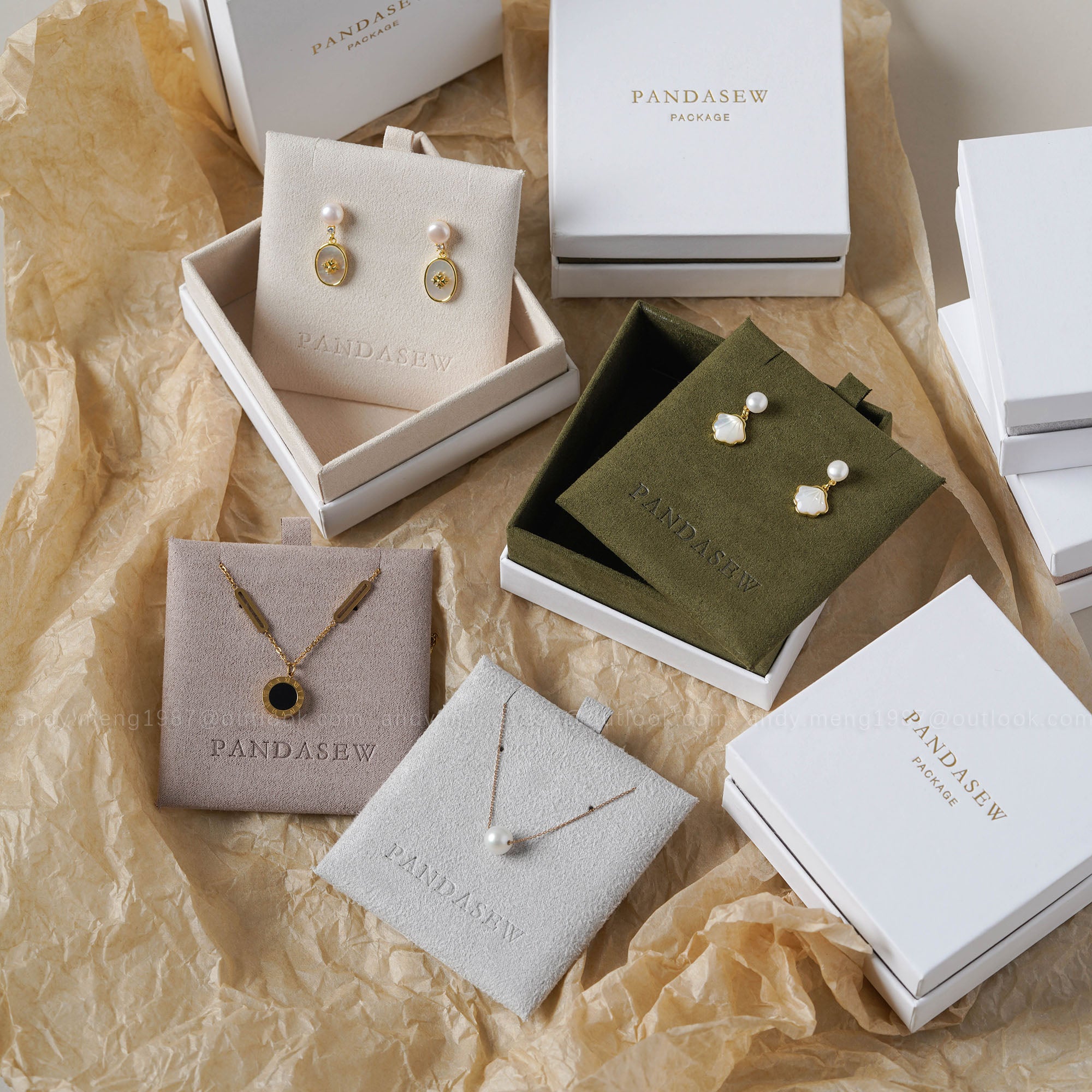 50pcs 8.5x8.5x4cm Personalized Jewelry Gift Box Set - Velvet Lined Suede Covered Storage Case for Necklace, Earrings & Rings - Perfect for Wedding, Birthday & Anniversary Gifts
