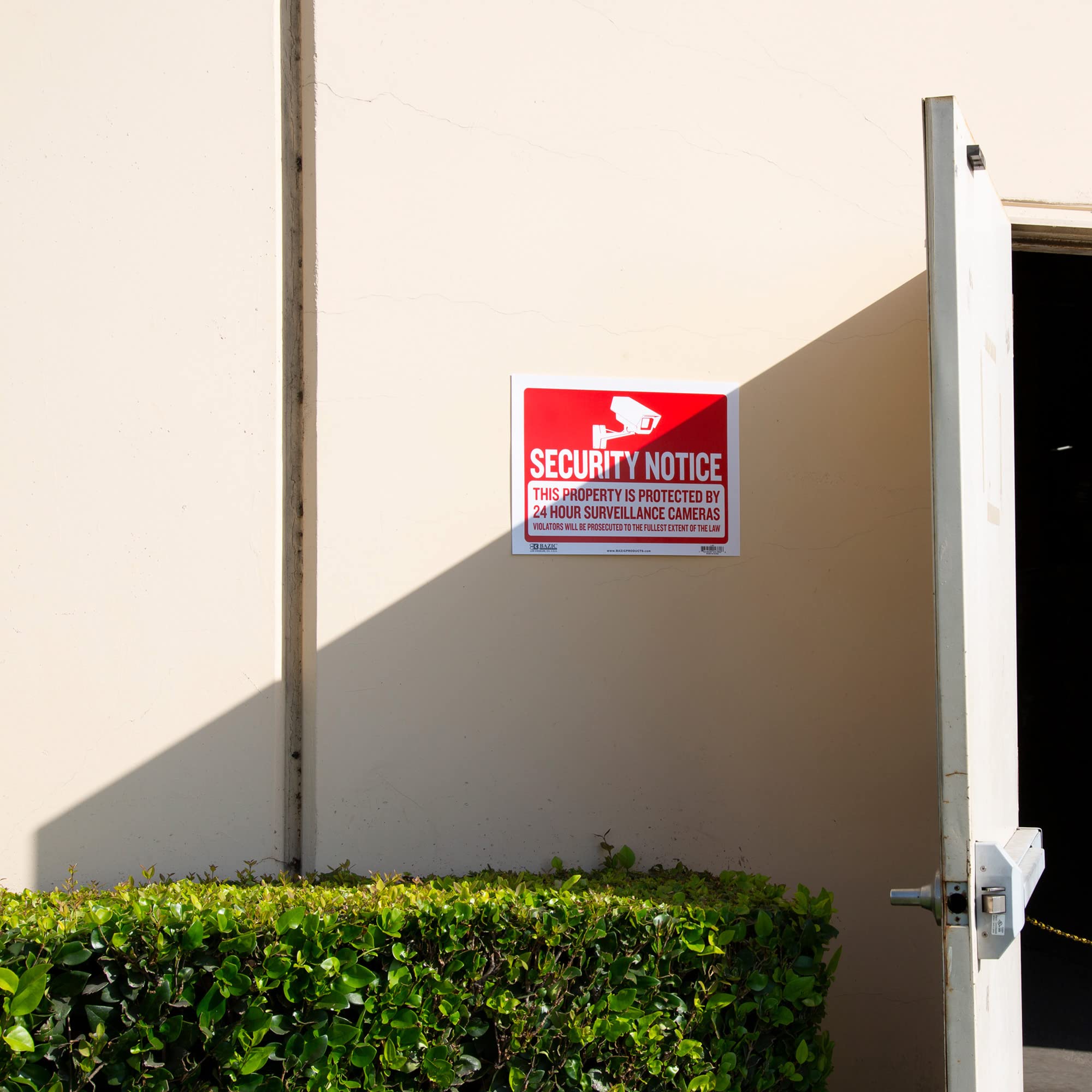 BAZIC Beware of Dog Sign 12