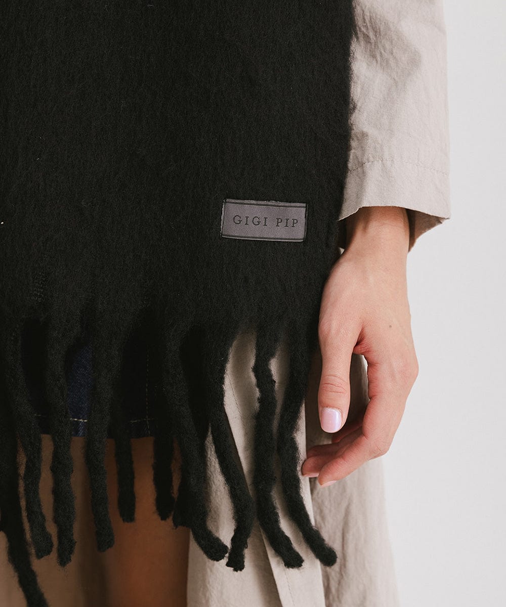 Soft & Chunky Mik Oversized Knit Scarf for Women - Winter Warm Fashion Accessory - Perfect for Cold Weather, Travel & Outdoor Activities