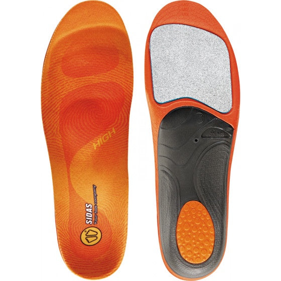 Sidas 3Feet Winter Heat Ready High Insoles - Thermal Insulated Shoe Inserts for Cold Weather - Perfect for Skiing, Snowboarding & Winter Hiking