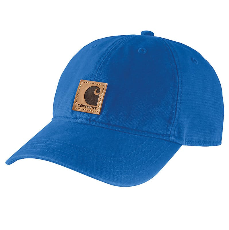 Carhartt Canvas Cap Beacon Blue - Durable Work Hat for Men & Women - Perfect for Outdoor, Construction, and Casual Wear