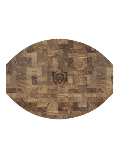 Premium Dalstrong Teak Wood Corner Cutting Board - Durable & Stylish for Kitchen Prep, Charcuterie Boards & Entertaining