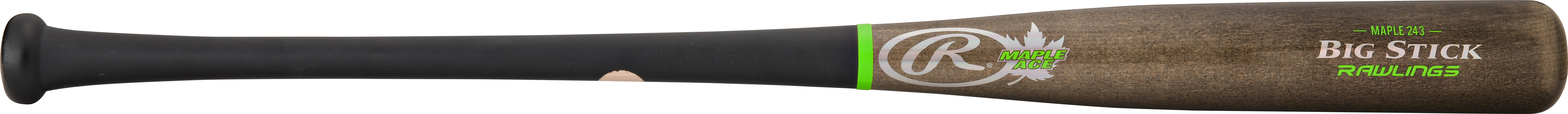 Rawlings Maple Ace Big Stick Wood Bat R243BG - Professional Grade Baseball Bat for Power Hitters, Perfect for Games & Training - Ideal for MLB, College, and High School Players