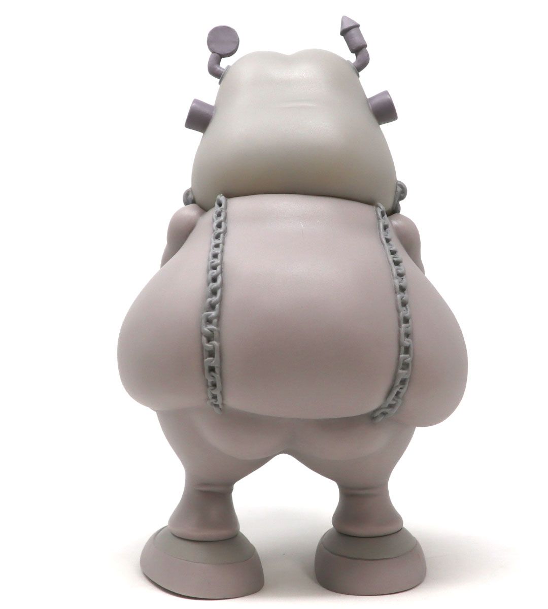 Ron English Franken Fat Monotone Art Toy - Collectible Vinyl Figure for Pop Art Enthusiasts | Perfect for Home Decor, Office Display, and Gift Giving