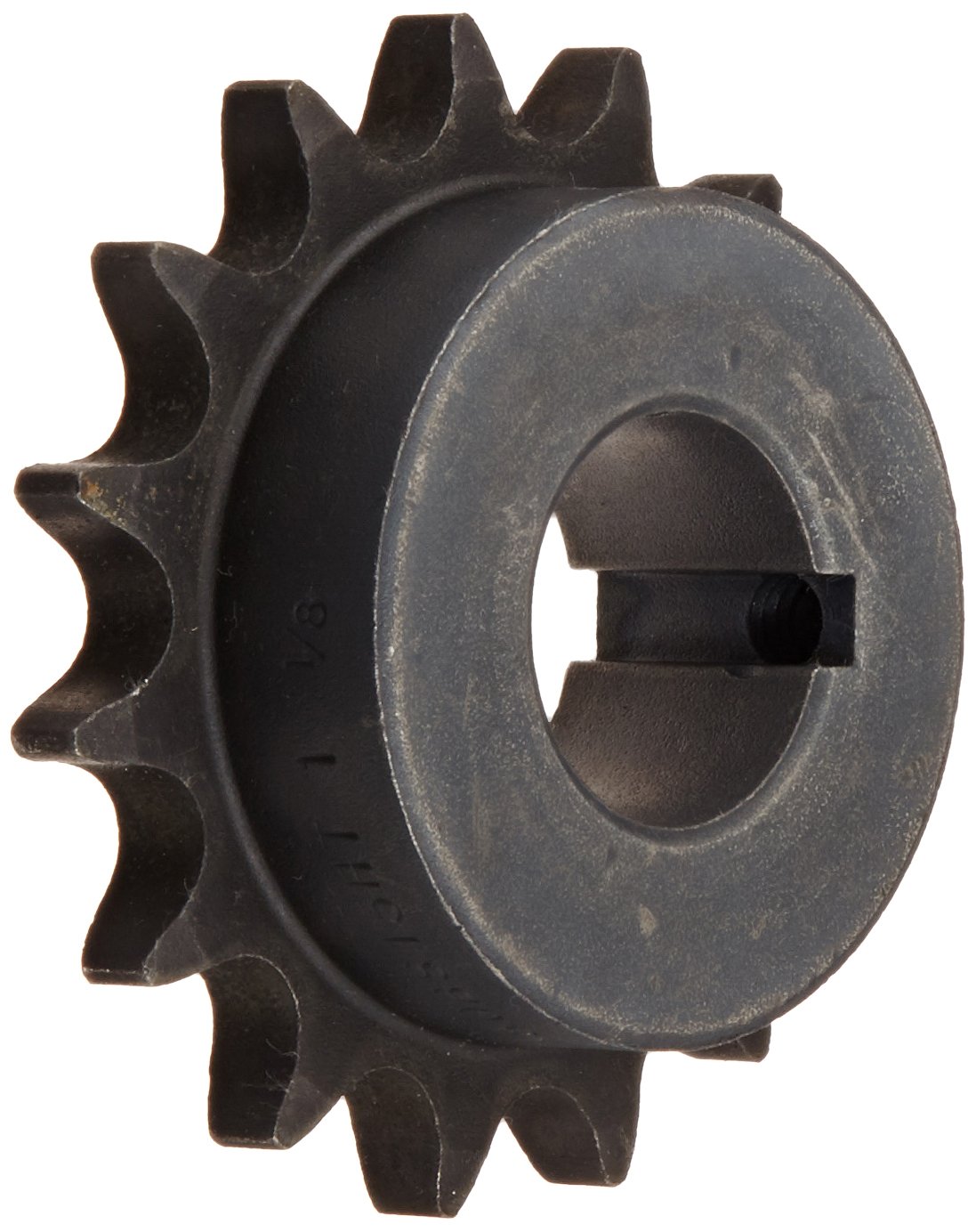 Martin Roller Chain Sprocket - Hardened Teeth Bored-to-Size Type B Hub, Single Strand 50 Chain Size 0.625
