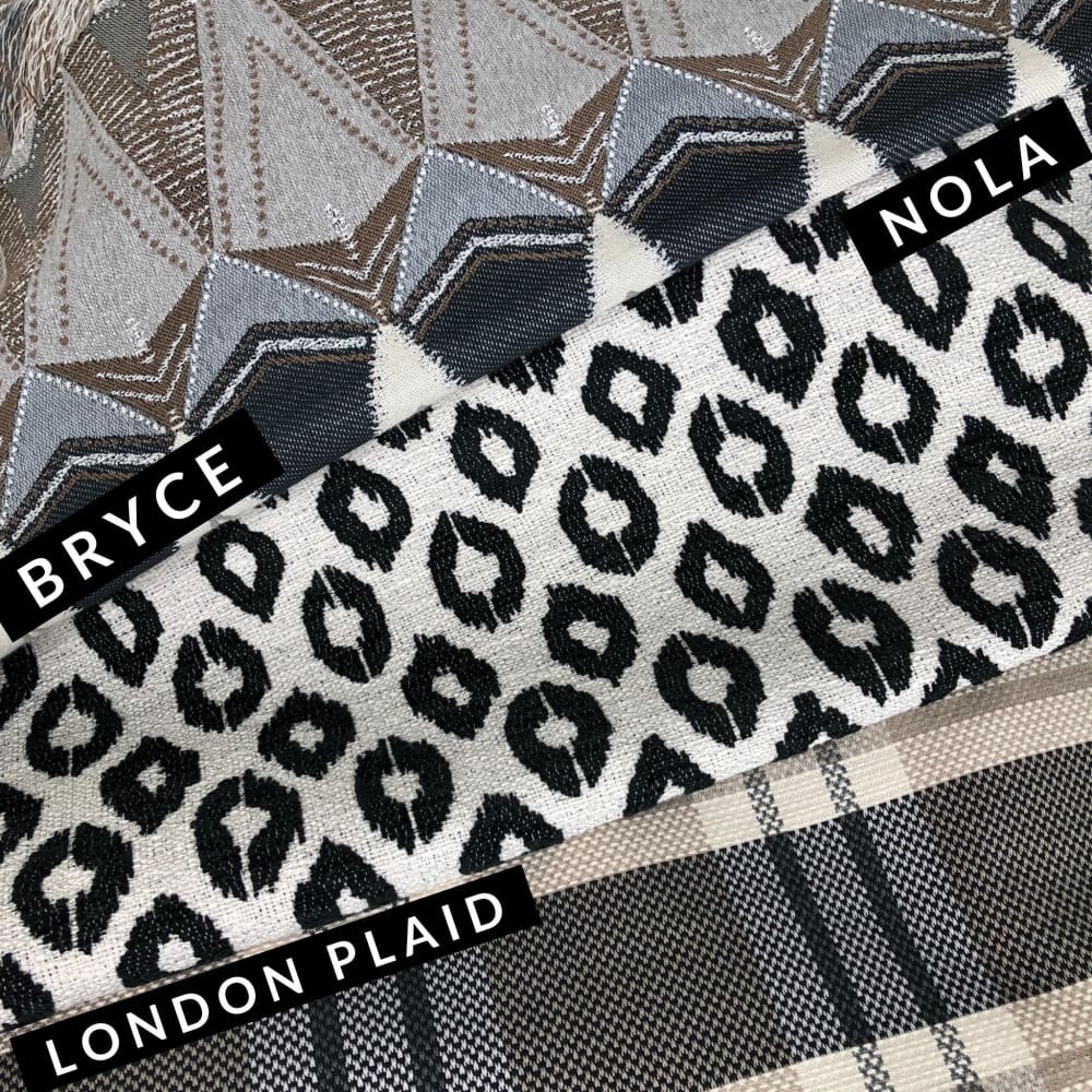 Nola Black Cream Animal Print Pillow Cover - Soft Decorative Throw Pillow Case for Couch, Bed, Sofa - Fabric by the Yard Available for DIY Projects - Perfect for Home Decor, Living Room, Bedroom, Nursery