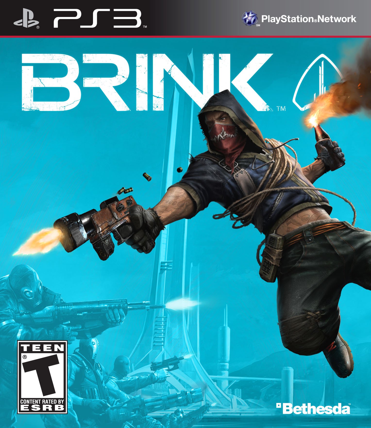 Brink - PlayStation 3 Game | Action-Adventure Shooter for PS3 | Perfect for Multiplayer Gaming & Online Battles