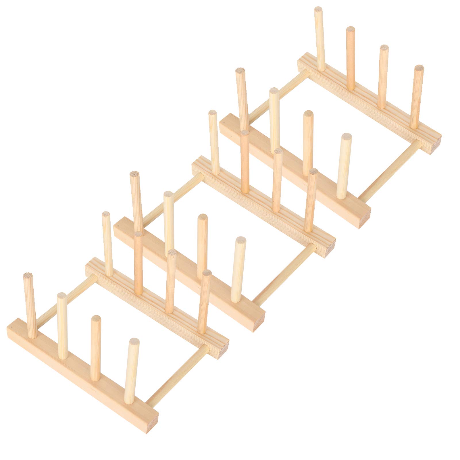 3-Piece Dish Drying Rack Set - Stainless Steel Kitchen Sink Drainer for Plates, Bowls, Pots & Pans - Space Saving Countertop Organizer for Small Kitchens (Perfect for Drying Dishes, Utensils & Baking Sheets)