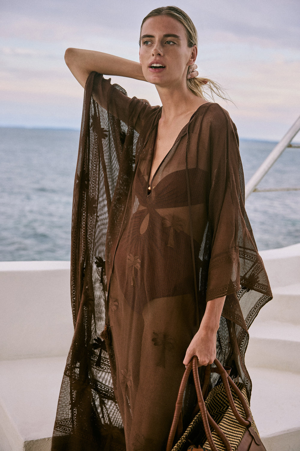 Stylish Women's Bar Tunic Dress - Flowy Casual Summer Maxi Dress for Lounge, Beach & Evening Wear