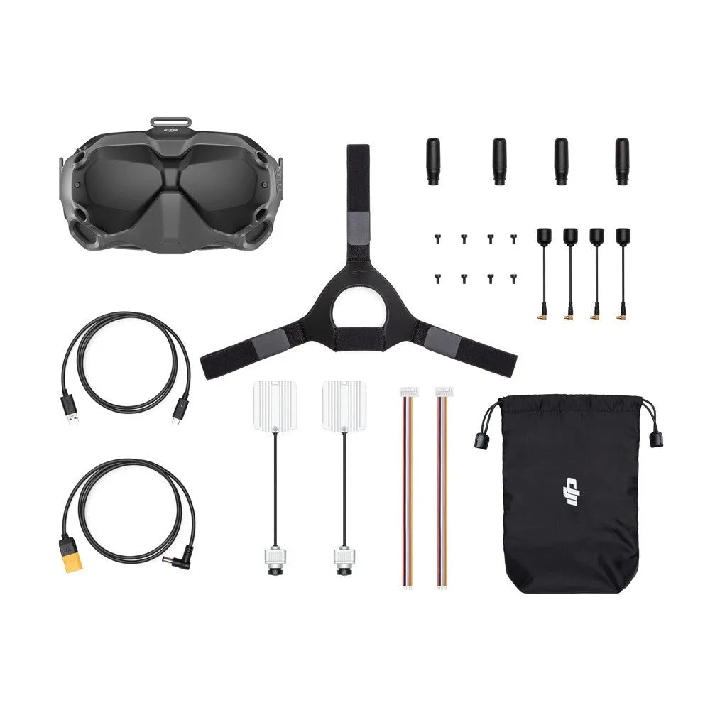 DJI Digital FPV System - HD Low-Latency FPV Drone Goggles & Camera Combo for Immersive Racing & Aerial Photography | Perfect for FPV Drone Racing, Cinematic Shots, and Professional Aerial Videography