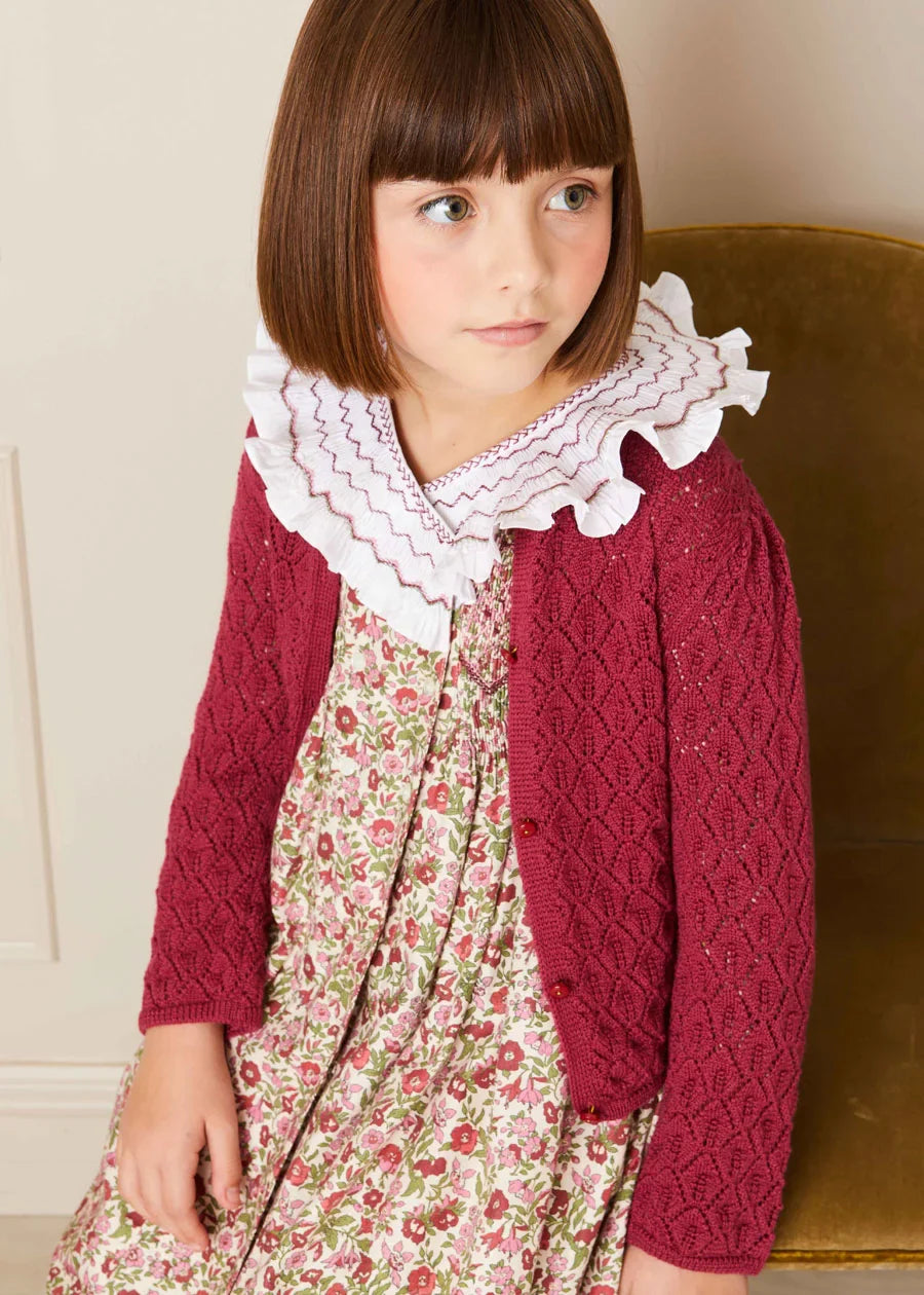 Daphne Floral Dress for Girls - Elegant Summer Outfit for Parties, Weddings & Special Occasions