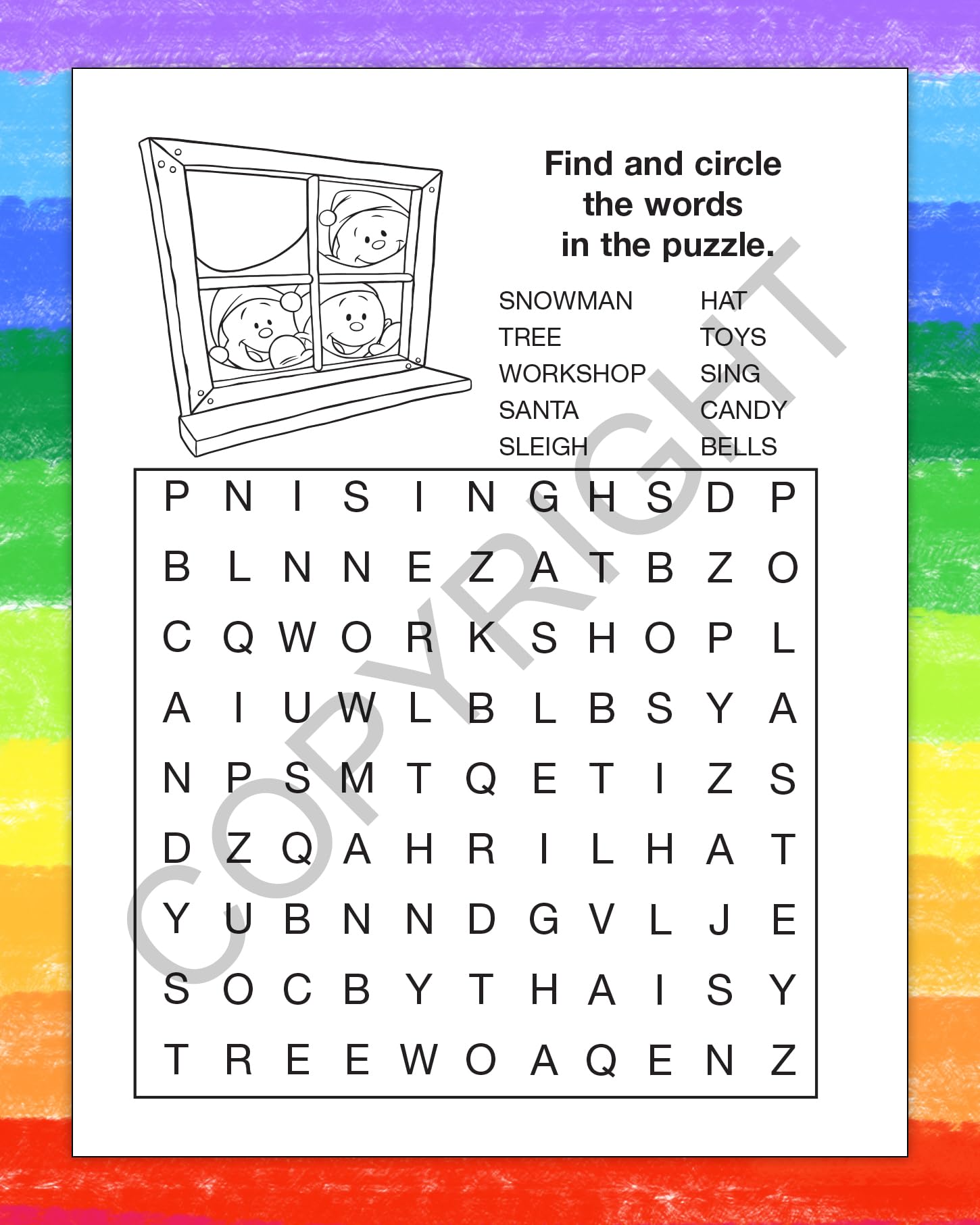ZOCO Custom Promotional Coloring Books - 250 Bulk Pack (No Crayons Included) - Christmas Party Favors, Stocking Stuffers & Kids Activities - Perfect for Holiday Gifts, Classroom Rewards & Birthday Party Crafts