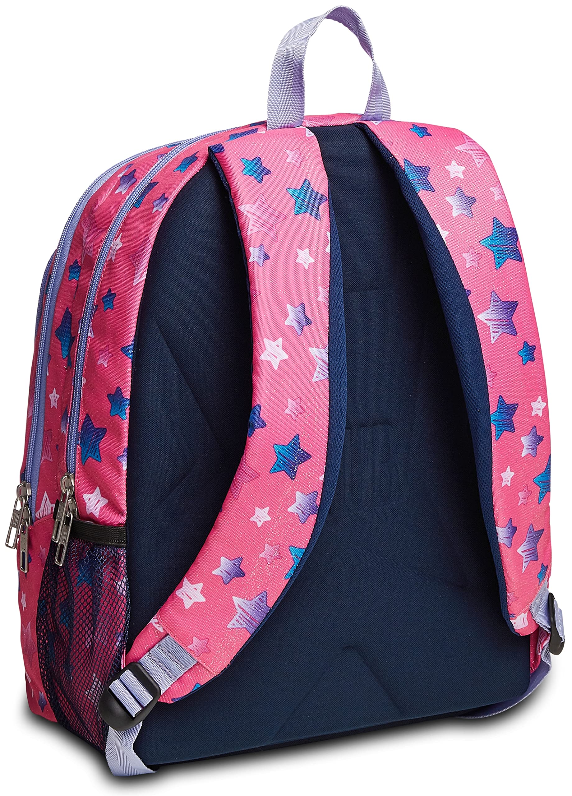 YUB Glitter Backpack for Girls - 31L School & Leisure - Pink
