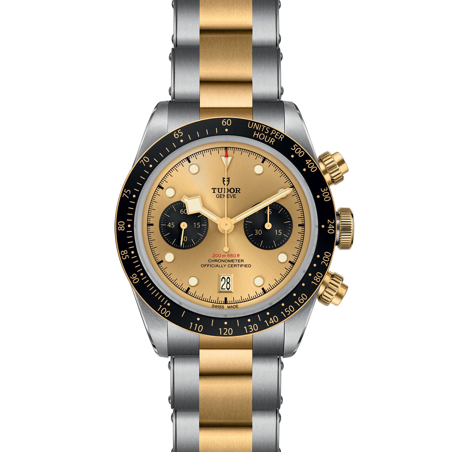 Black Bay Chrono S&G M79363N-0007 Luxury Watch | Premium Stainless Steel & Gold Chronograph | Perfect for Business Meetings & Special Occasions