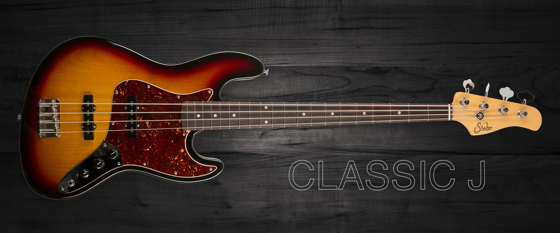 Suhr Classic J Electric Bass Guitar - 3 Tone Sunburst Finish | Premium Quality Bass for Professional Musicians & Recording Studios | Perfect for Live Performances, Studio Sessions & Jazz Ensembles